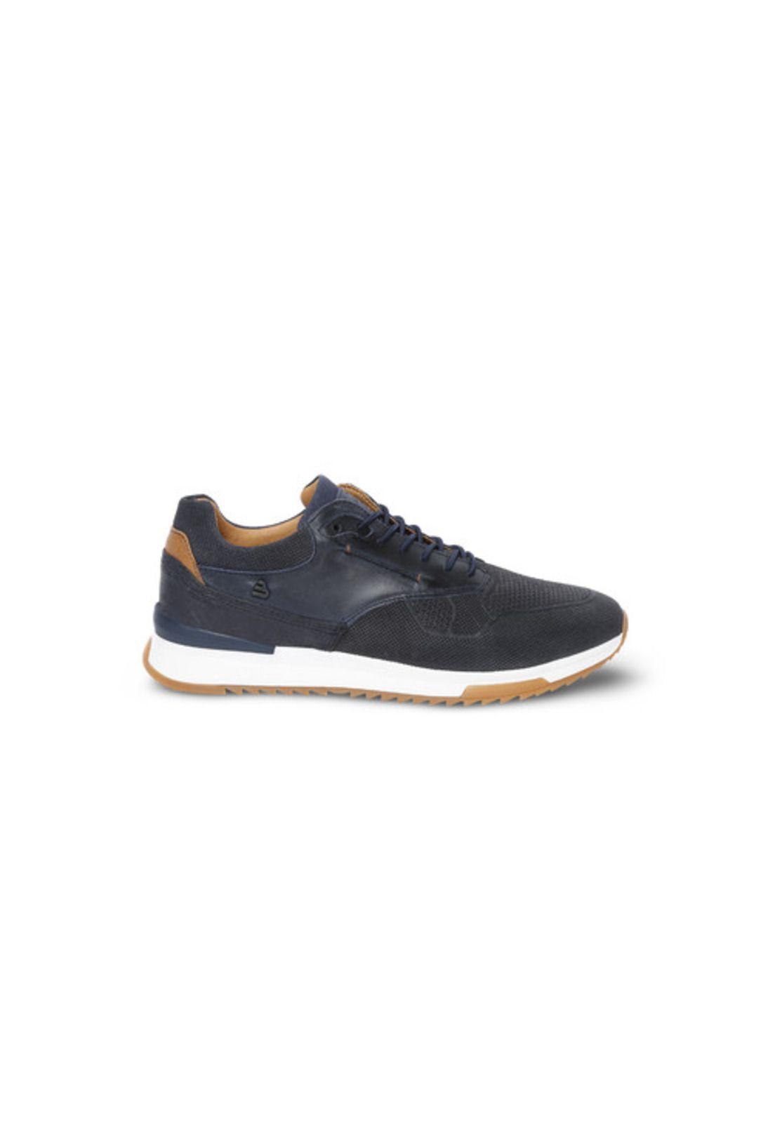 Zapatillas de Cuero Hombre Penfield-0-67-Azul A-1