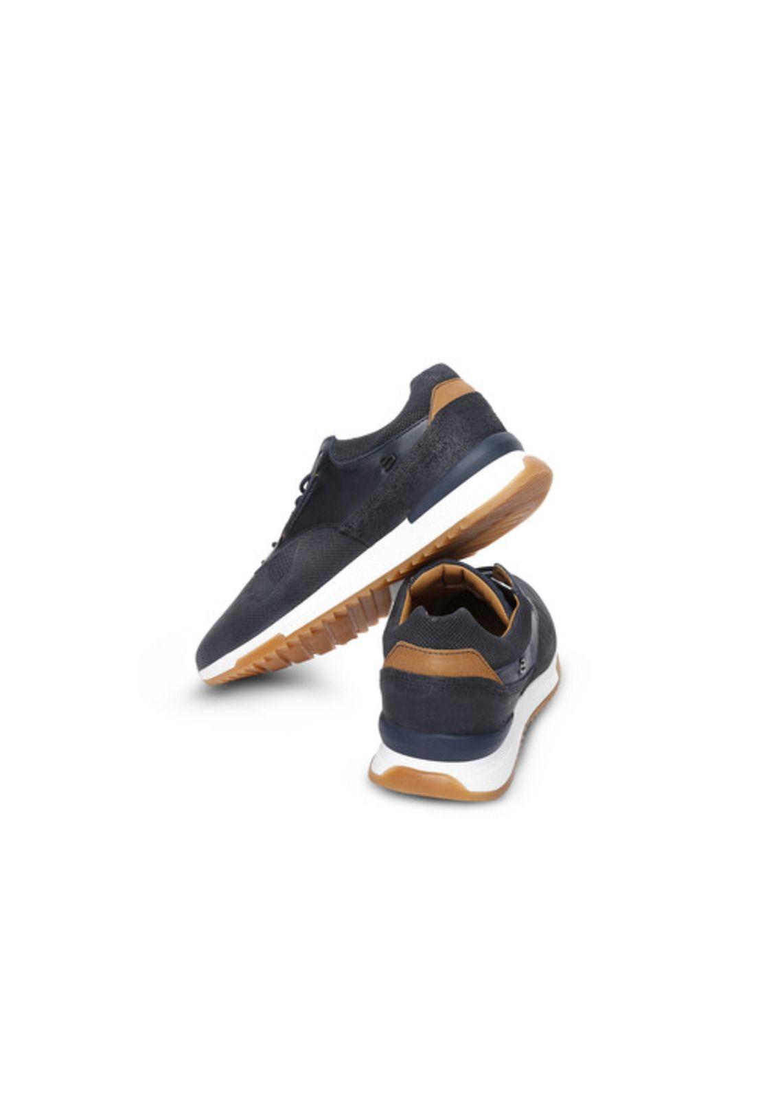 Zapatillas de Cuero Hombre Penfield-0-67-Azul A-3