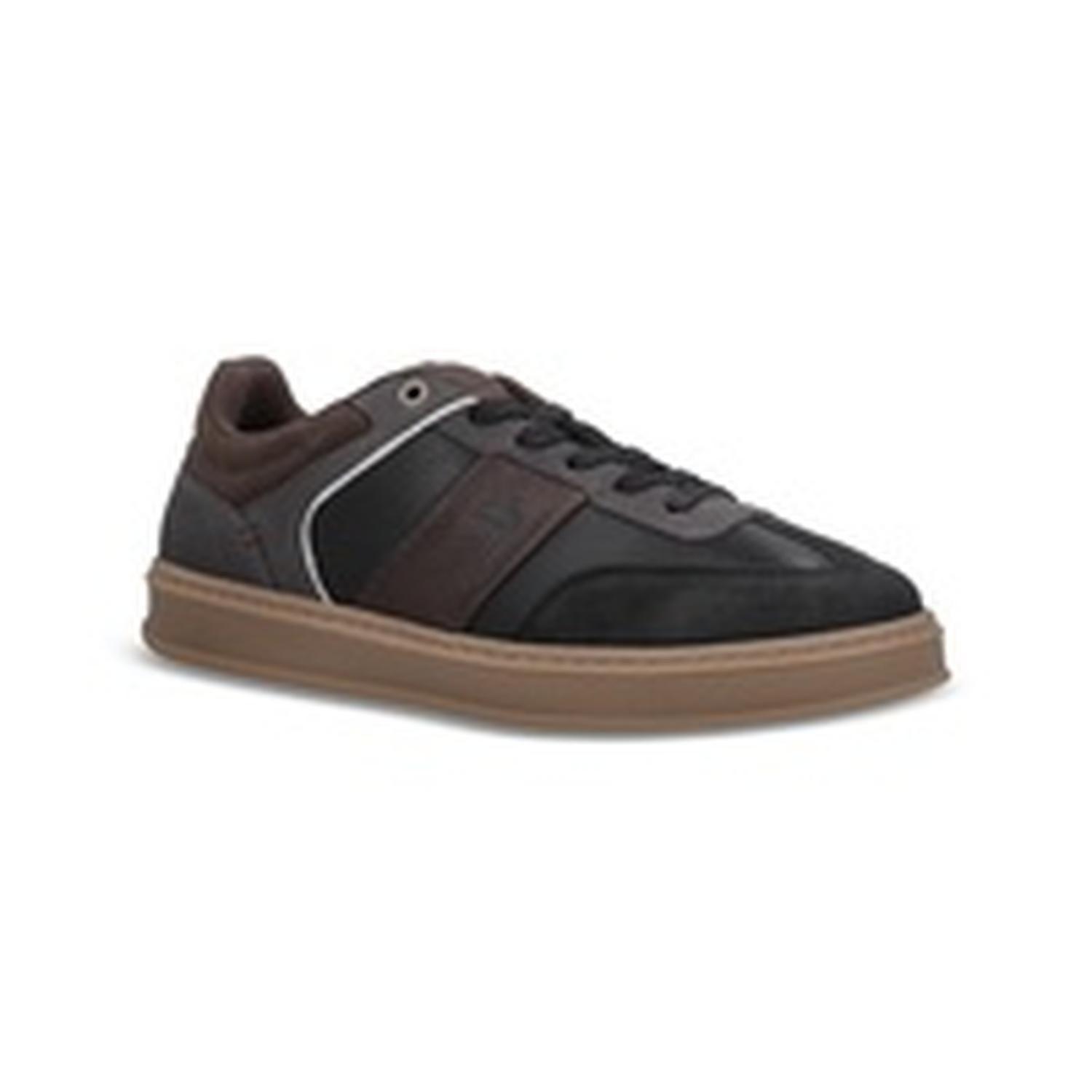 Zapatilla Urbana Hombre Cuero Meppel Negro Bullboxer-1