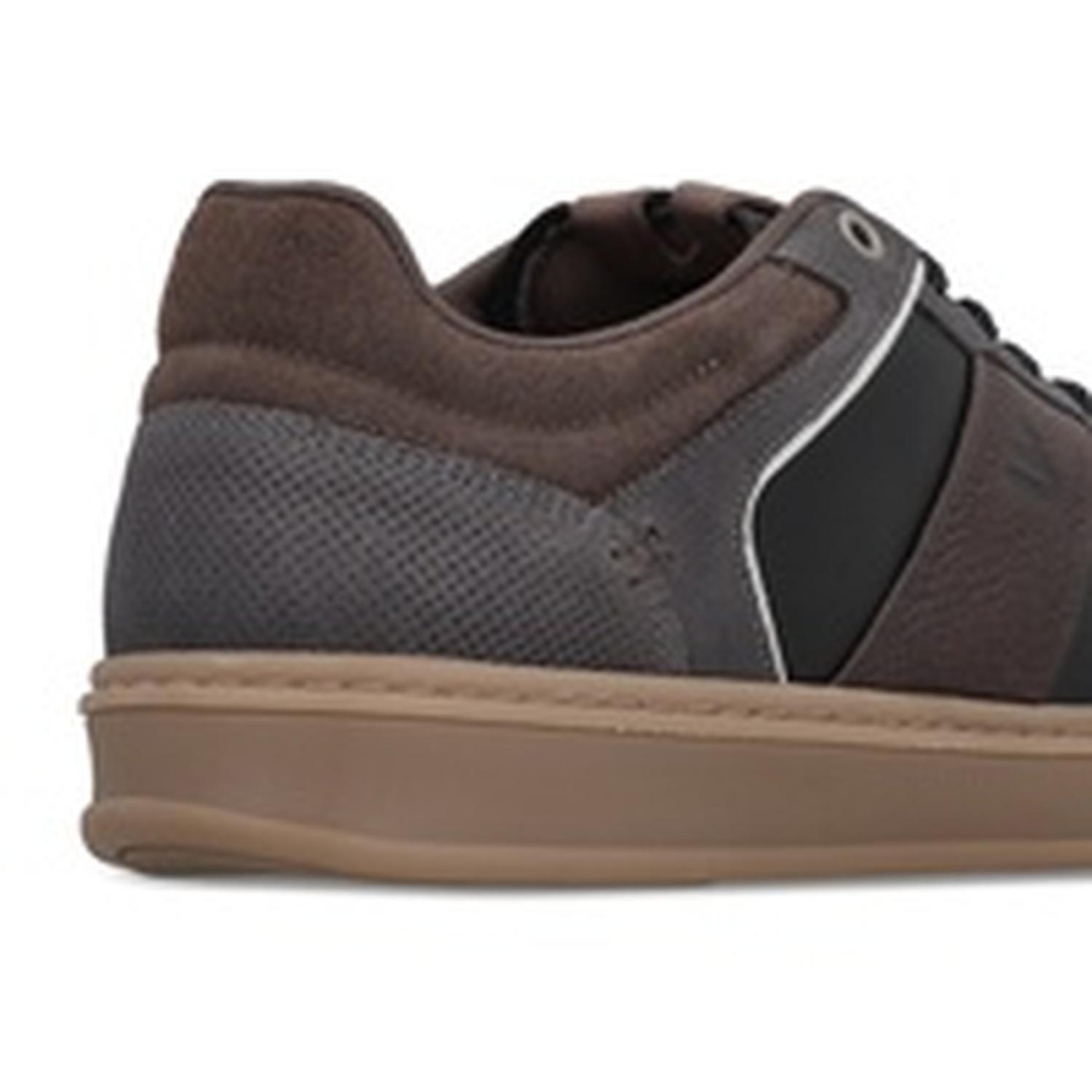 Zapatilla Urbana Hombre Cuero Meppel Negro Bullboxer-3