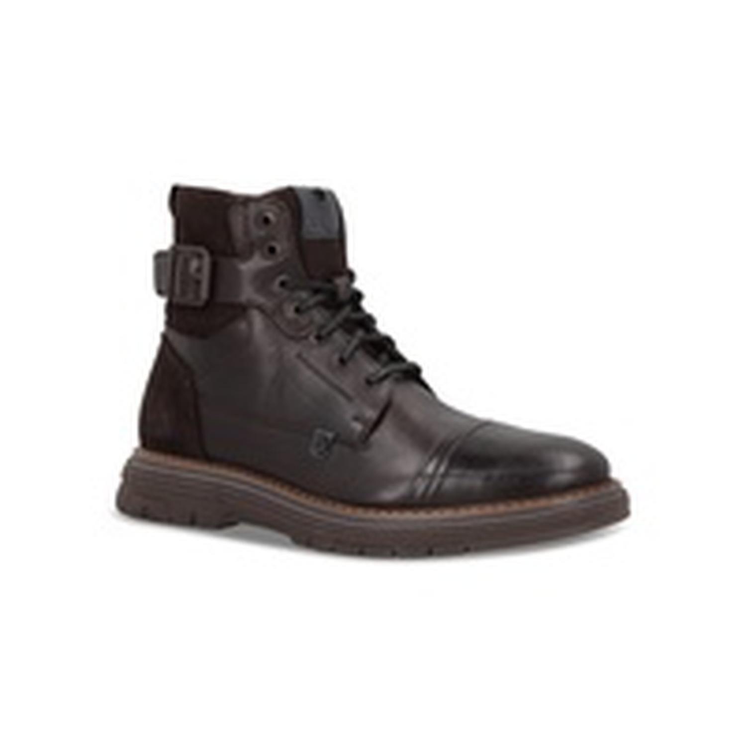 Botines Bototos Urbanos Hombre Cuero Track-6-21 Café Bullboxer-1