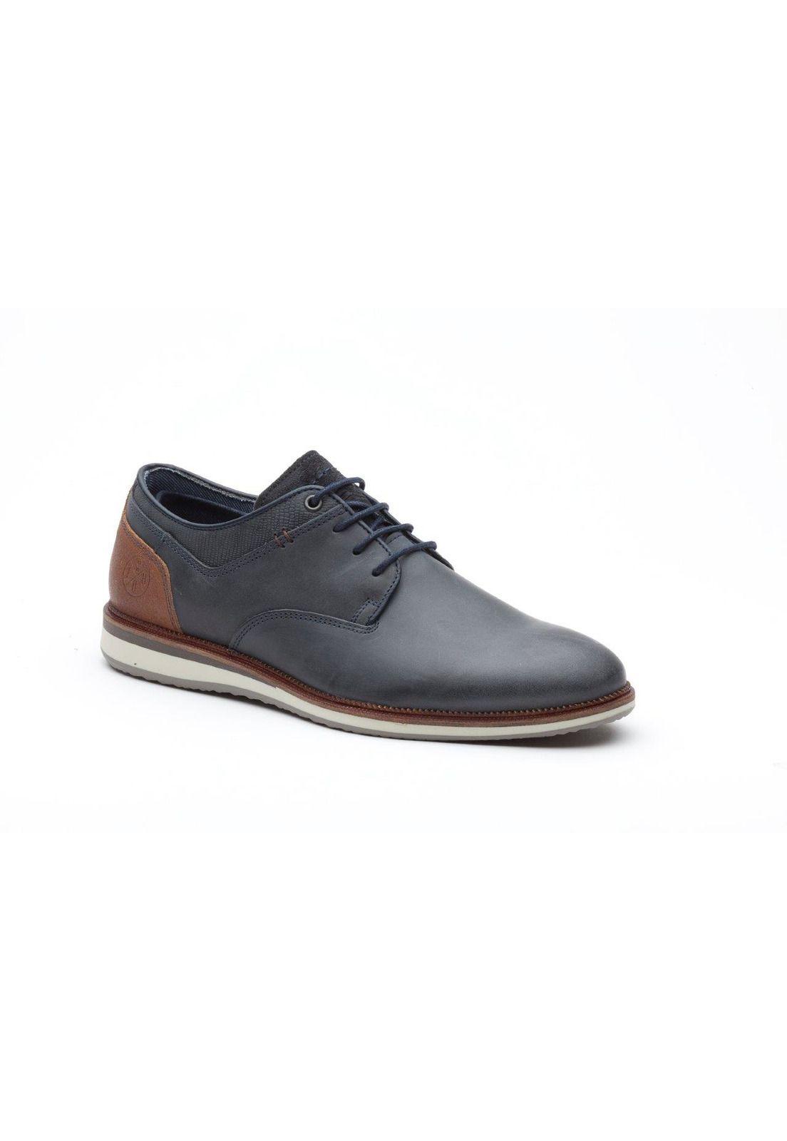 Zapatos Cuero Manhattan-0-35 Azul-0