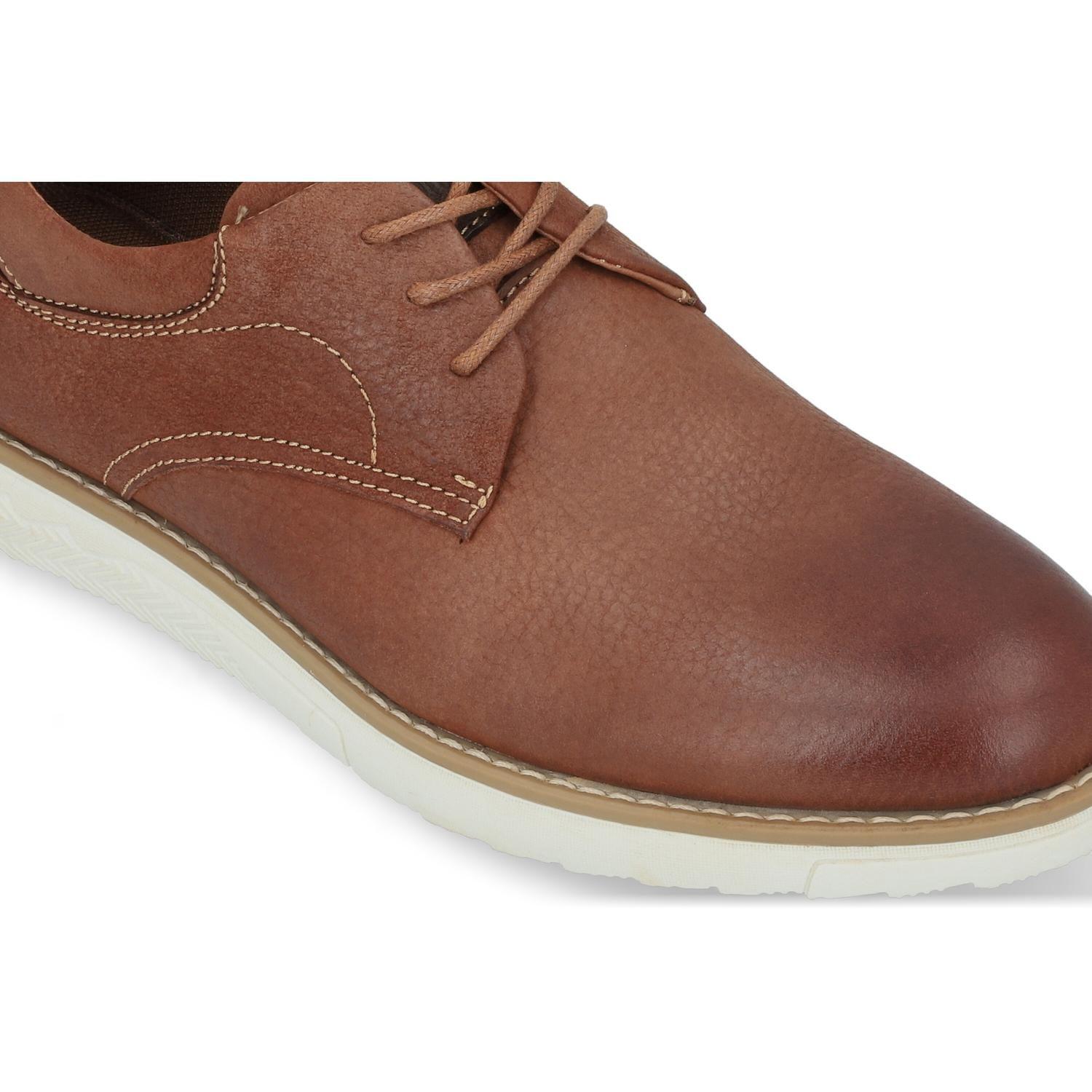 ZAPATOS HOMBRE CUERO FLANDES-0-55 BRANDY-3