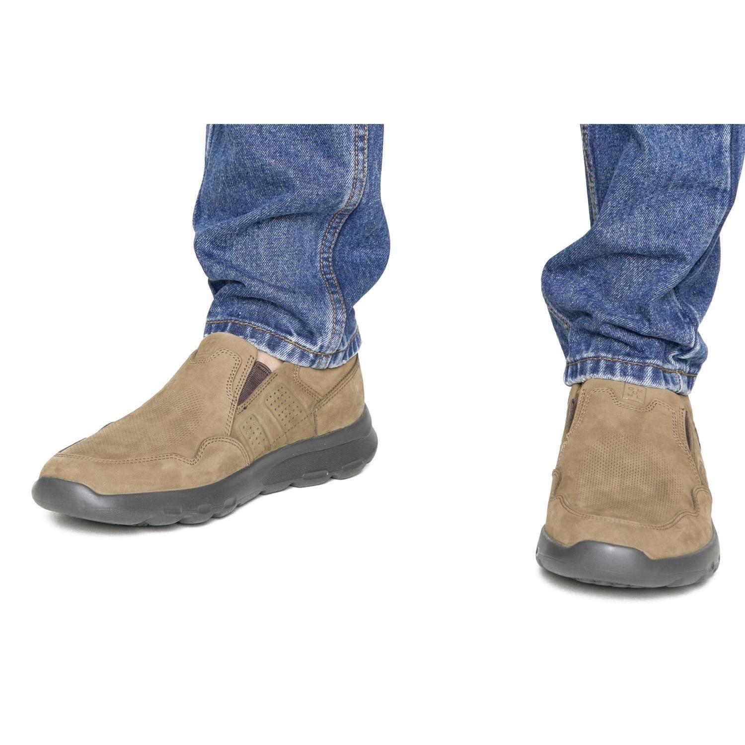 Zapatillas Slip-On Hombre Cuero Livianas X-Light Walker-3-02-Taupe-2