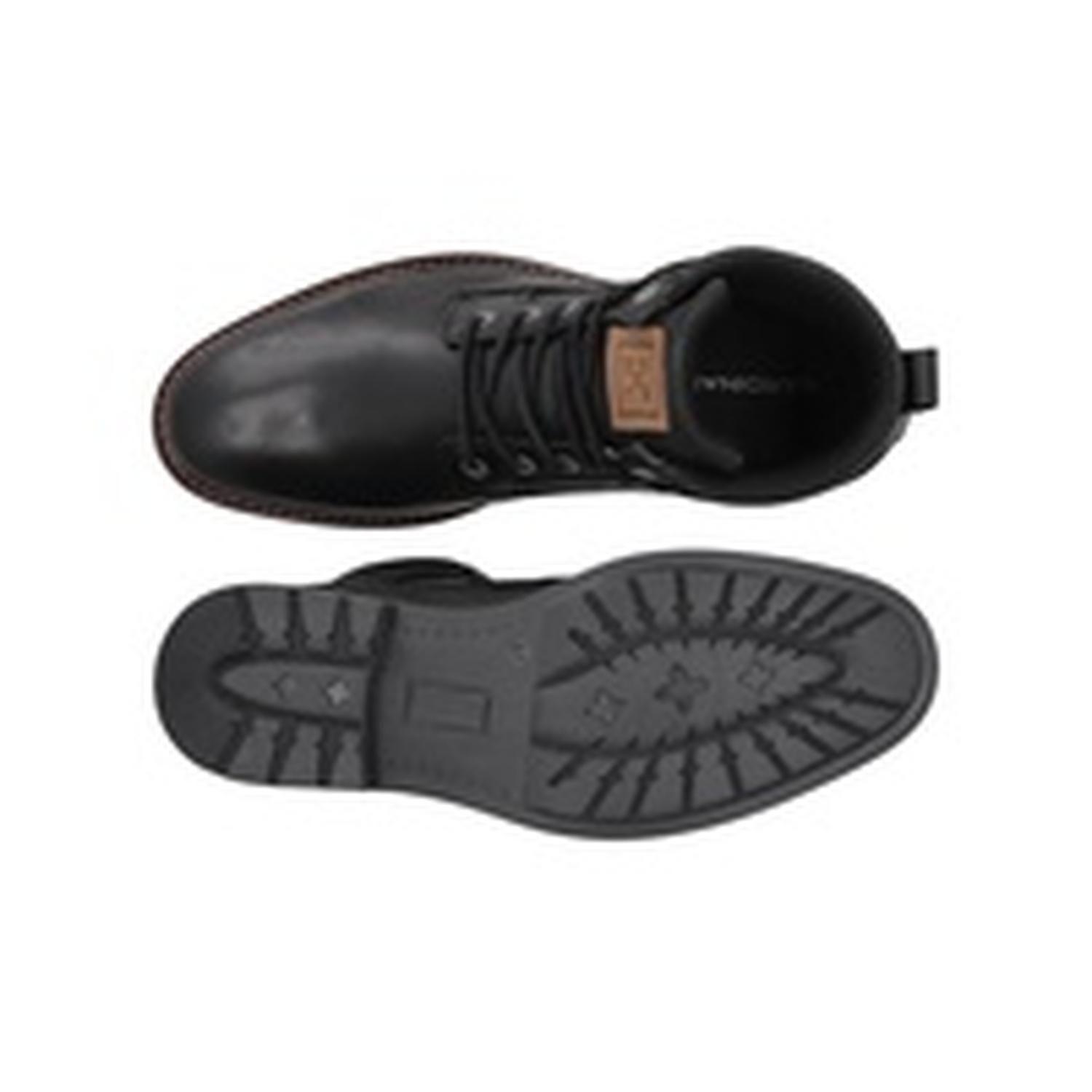 Botines Casual Urbano Hombre Cuero Raven-6-30 Negro-2