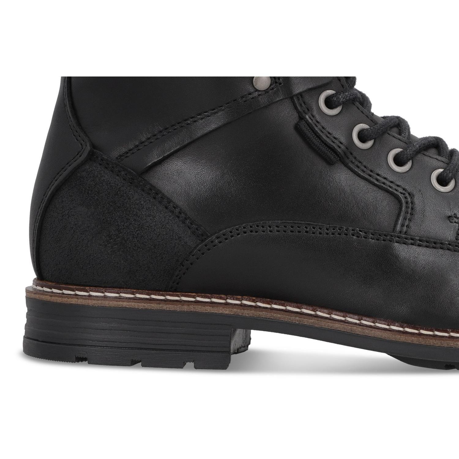 Botines Casual Urbano Hombre Cuero Raven-6-30 Negro-3