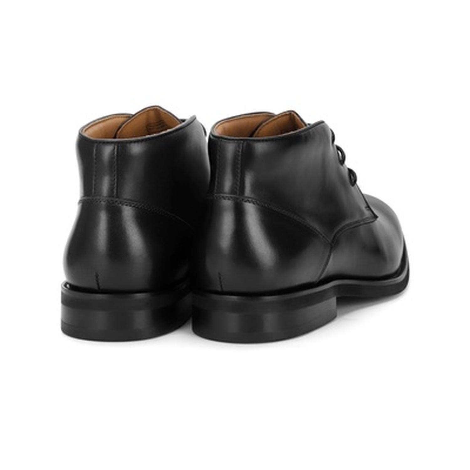 Botín Formal Hombre Cuero Chukka Enfield Negro-3