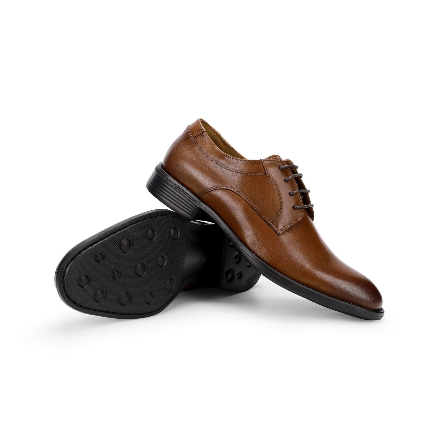 Zapatos Formales Derby X-Light Hombre Cuero Airford-0-02 Brandy-0