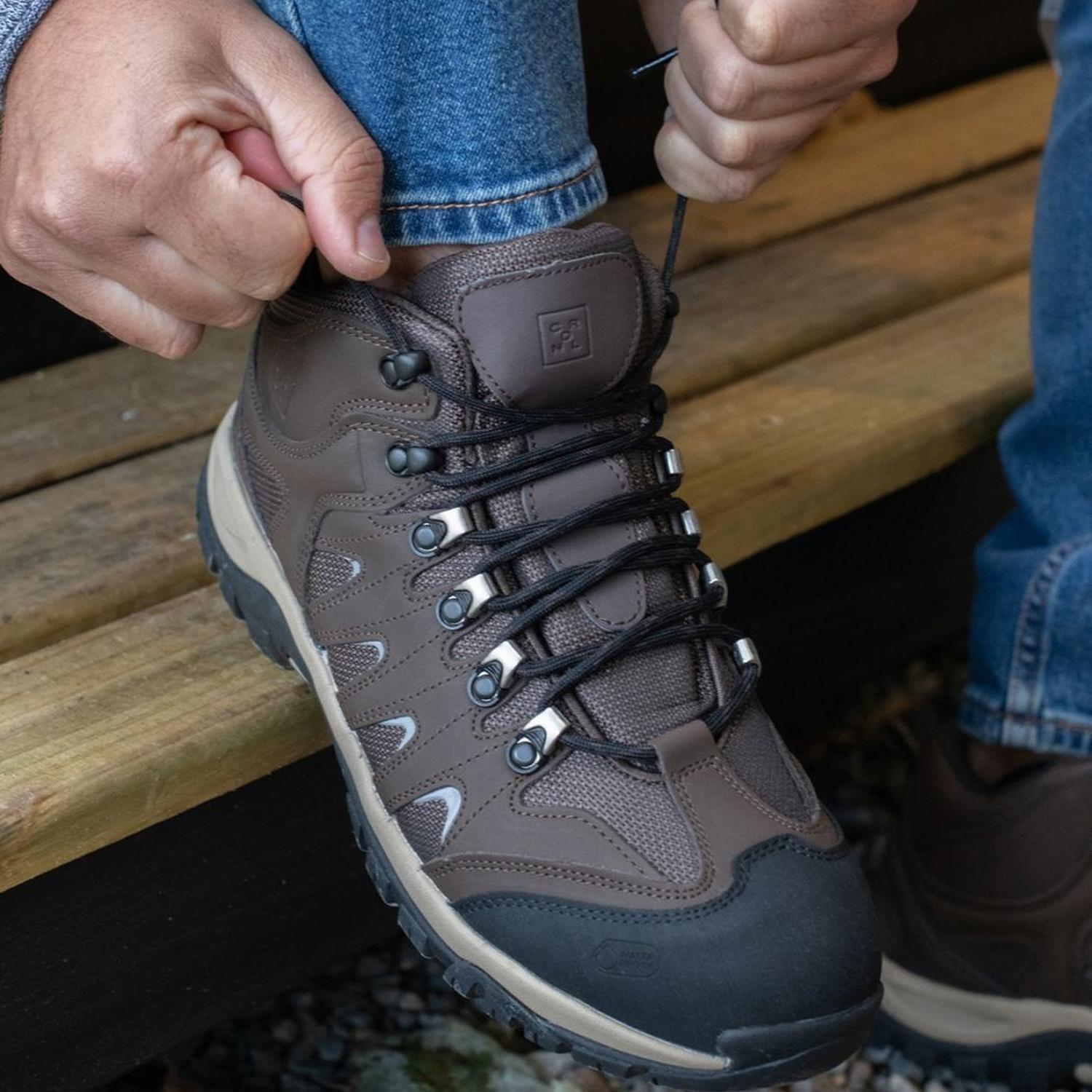 BOTINES WATERPROOF HOMBRE CUERO Y TEXTIL OUTDOOR FIORDO-6-22-CAFE1-3