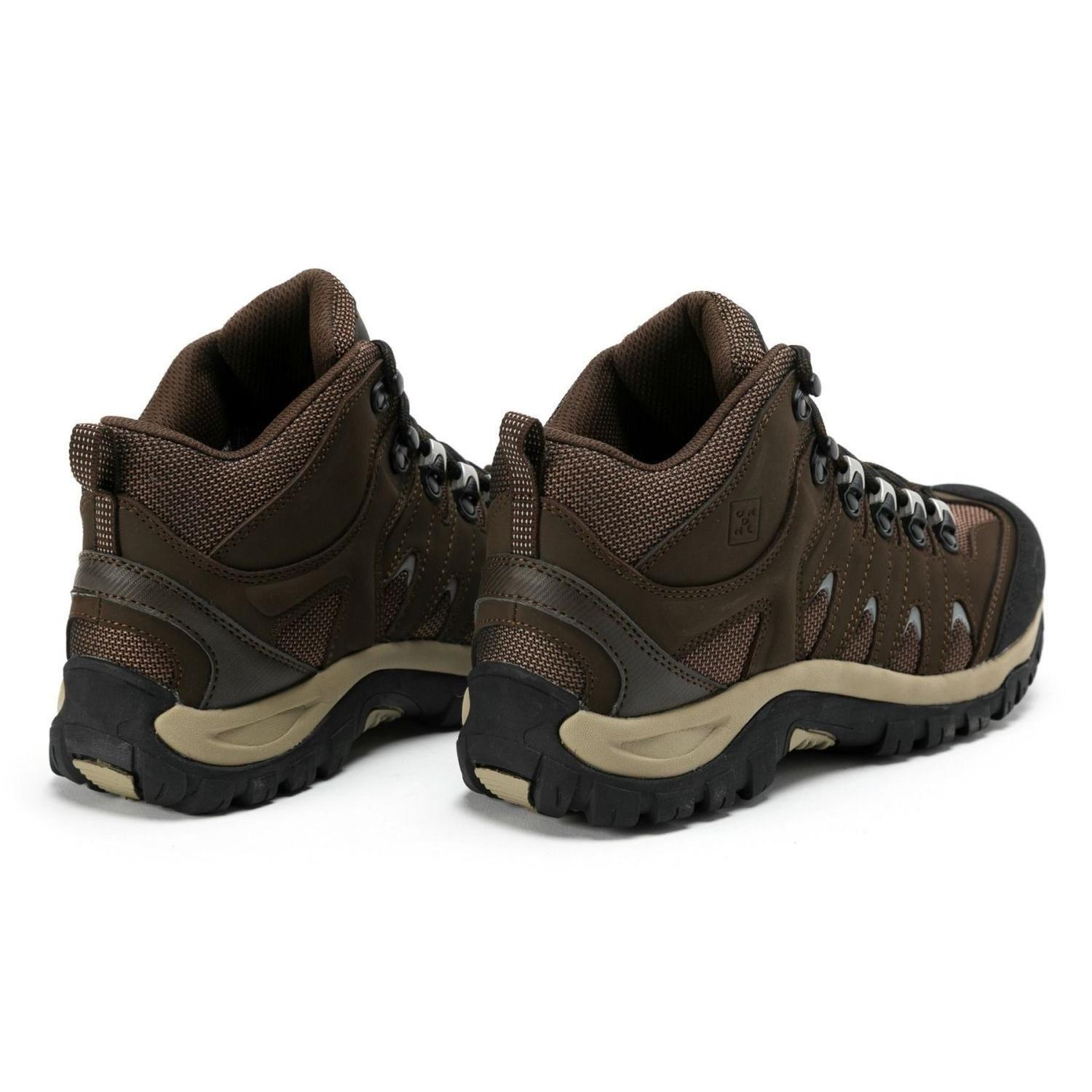 BOTINES WATERPROOF HOMBRE CUERO Y TEXTIL OUTDOOR FIORDO-6-22-CAFE1-5