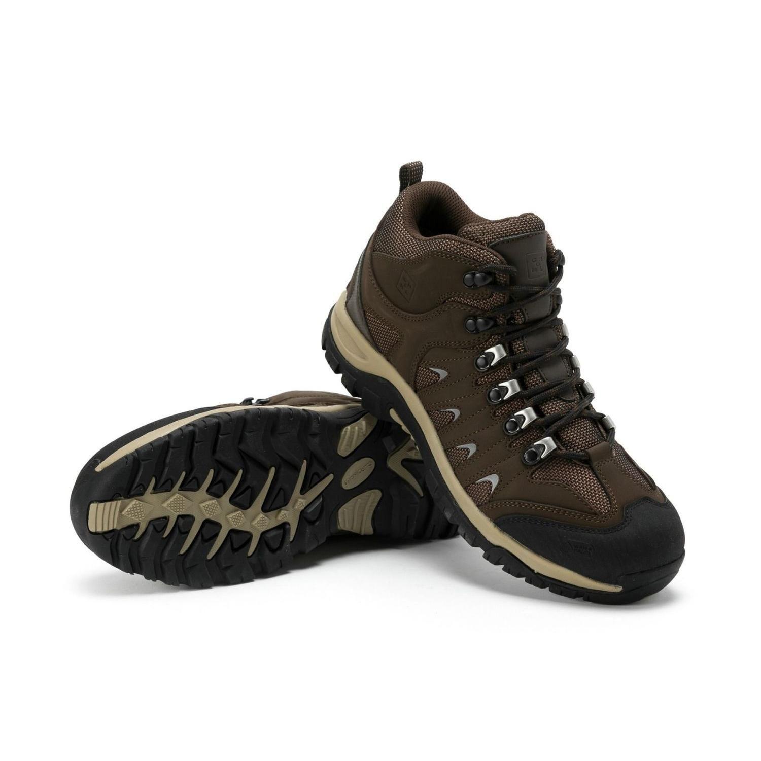 BOTINES WATERPROOF HOMBRE CUERO Y TEXTIL OUTDOOR FIORDO-6-22-CAFE1-6