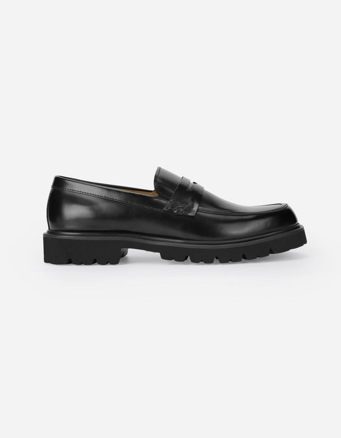 Mocasines Hombre Cuero Tottenham-4-01 Negro Cardinale-0