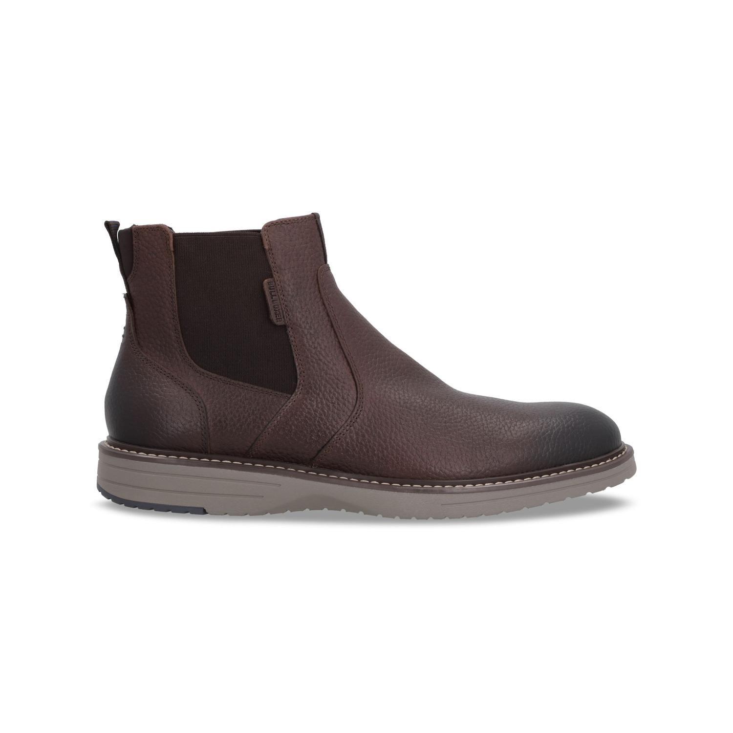 Botines Hombre Chelsea Cuero Largs-6-31 Café Bullboxer-1