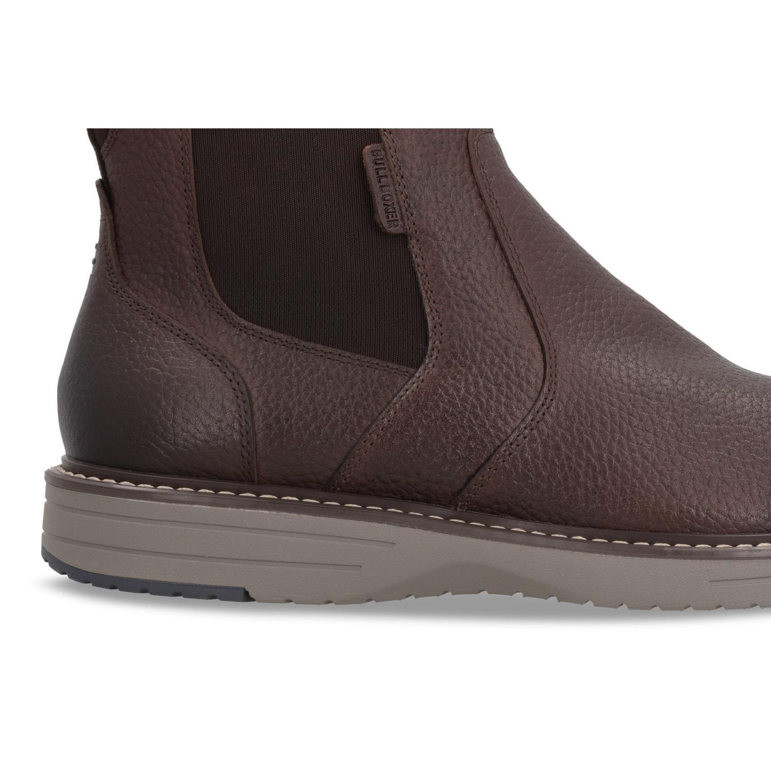 BULLBOXER BOTINES HOMBRE CHELSEA CUERO LARGS-6-31 CAFÉ-3
