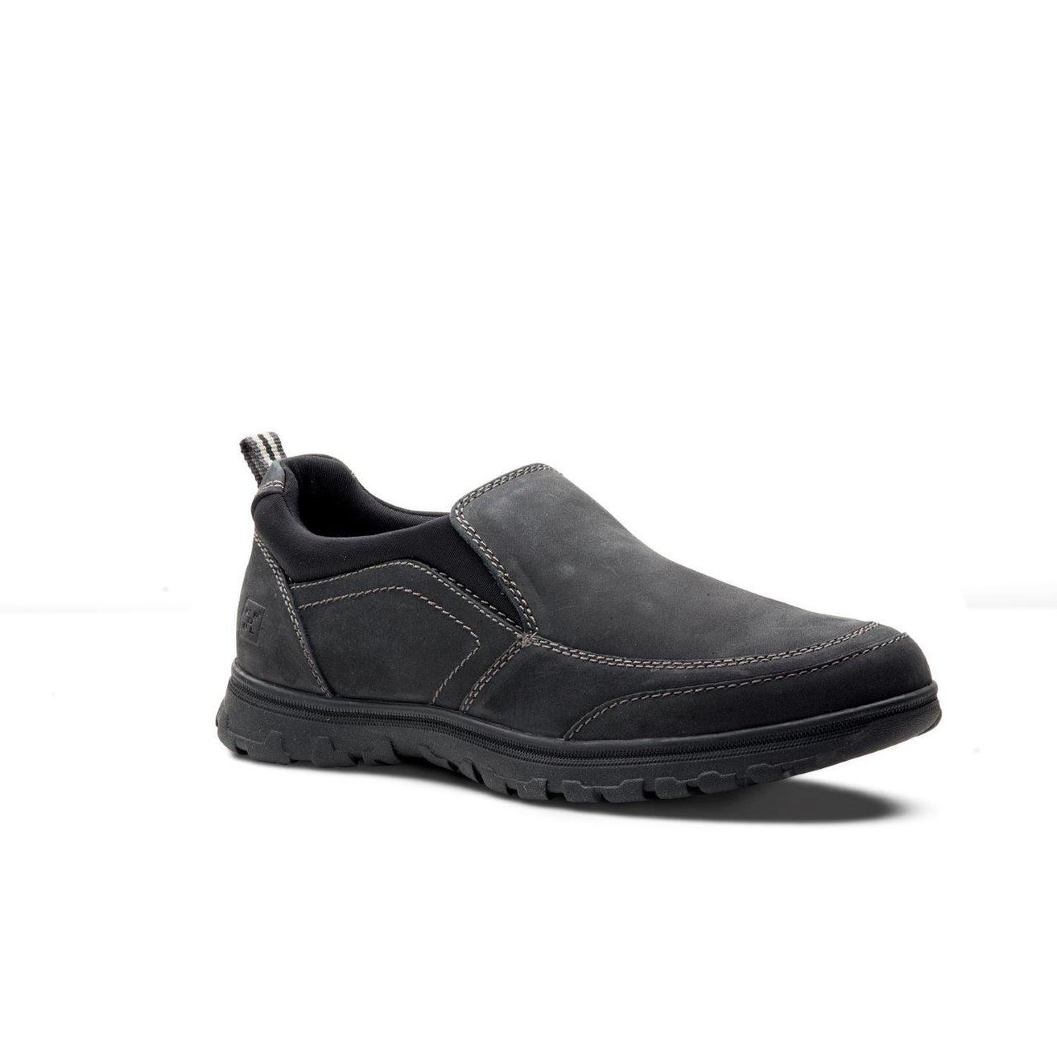 Zapatillas Slip-On Hombre Cuero Forest-3-30-Negro Cardinale-0