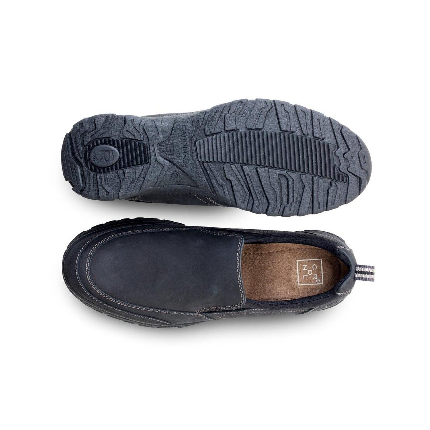 Zapatillas Slip-On Hombre Cuero Forest-3-30-Negro Cardinale-2