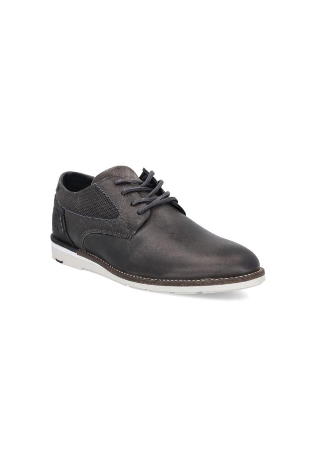 Zapatos Hombre Cuero Utrecht-0-01 Gris Cardinale-0