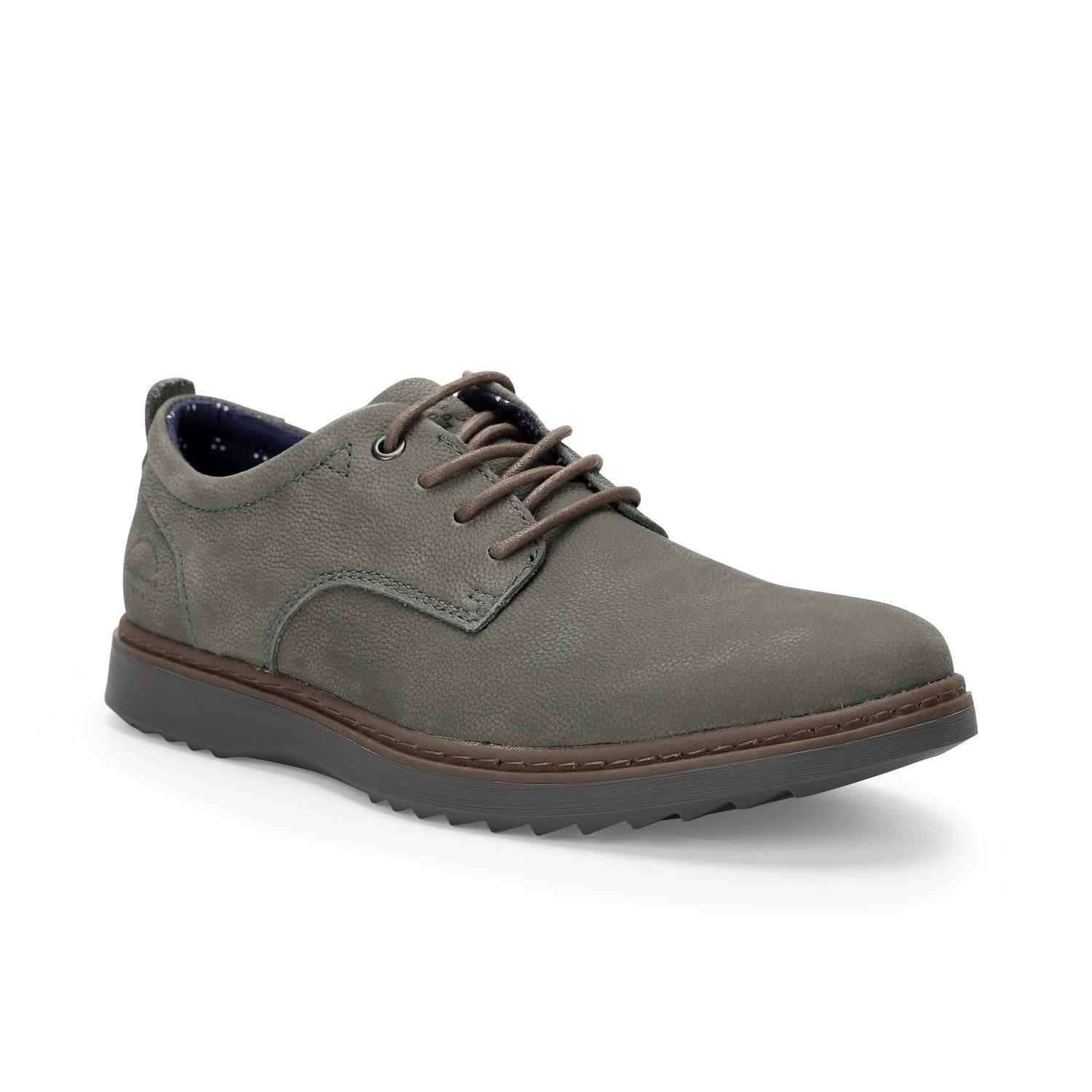 ZAPATOS HOMBRE CUERO TENDER-0-02 GRIS-0