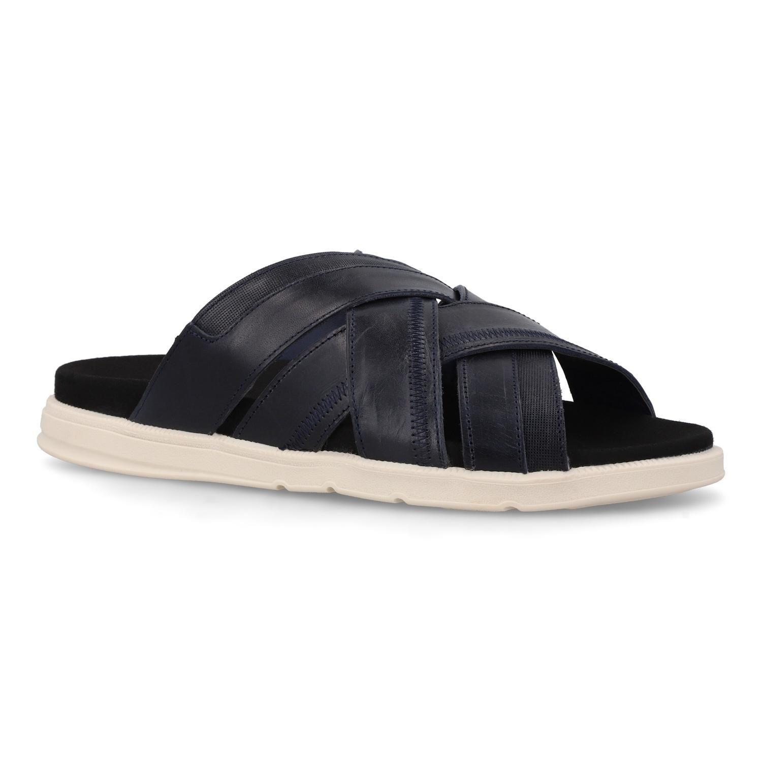 BULLBOXER SANDALIAS HOMBRE CUERO TIEL-9-09 AZUL-6