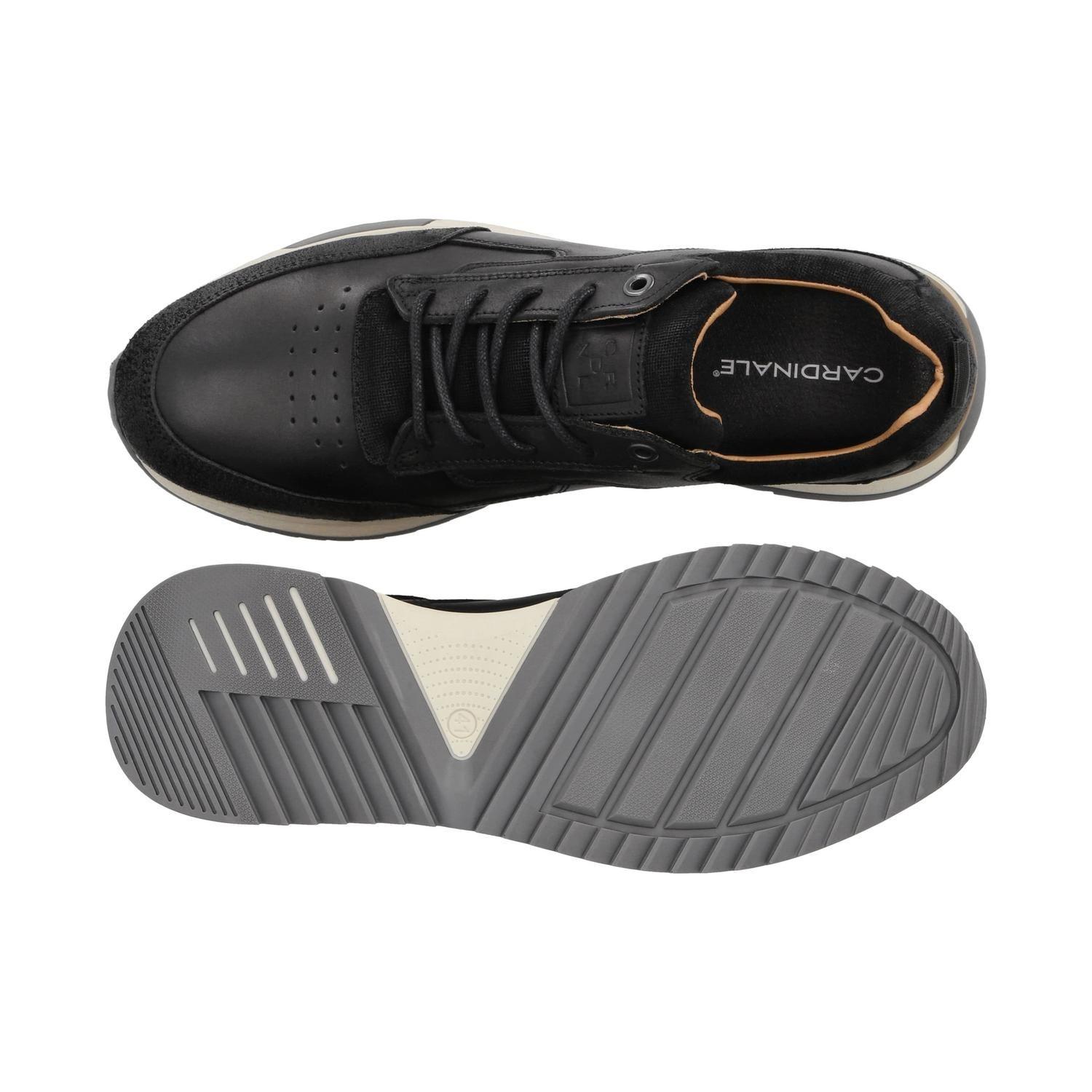 ZAPATILLAS HOMBRE CUERO BEN-0-36 NEGRO-2