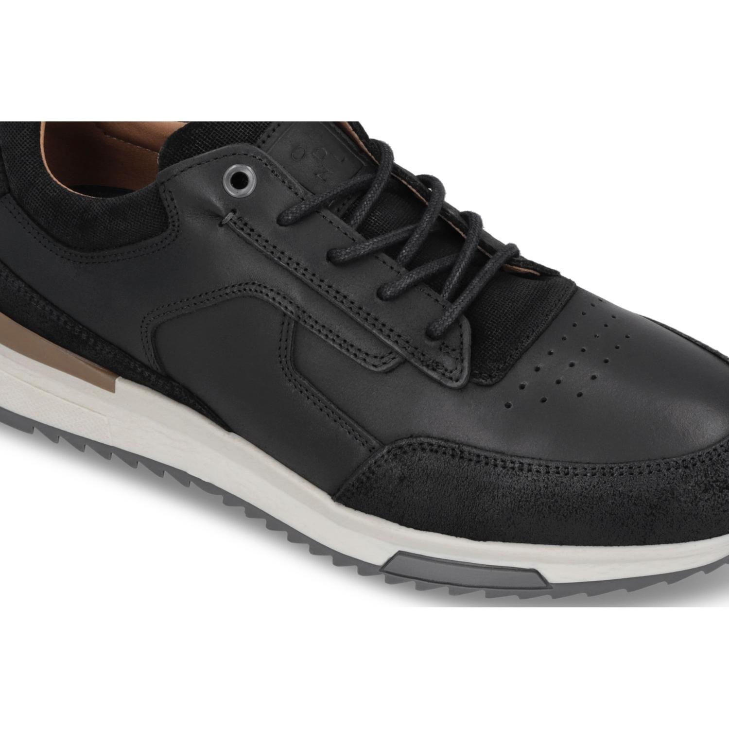ZAPATILLAS HOMBRE CUERO BEN-0-36 NEGRO-3