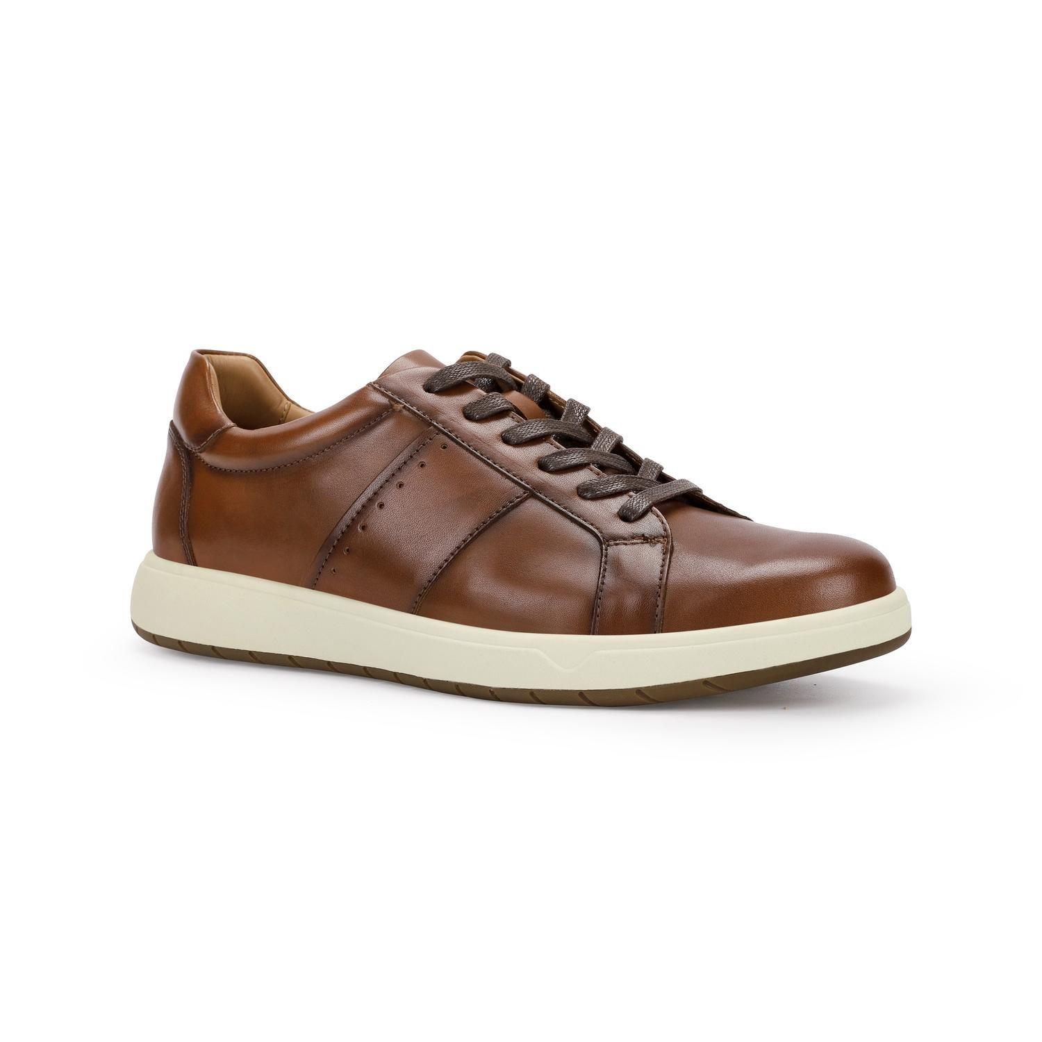 ZAPATILLAS HOMBRE CUERO TERRASSE-0-07 BRANDY-0