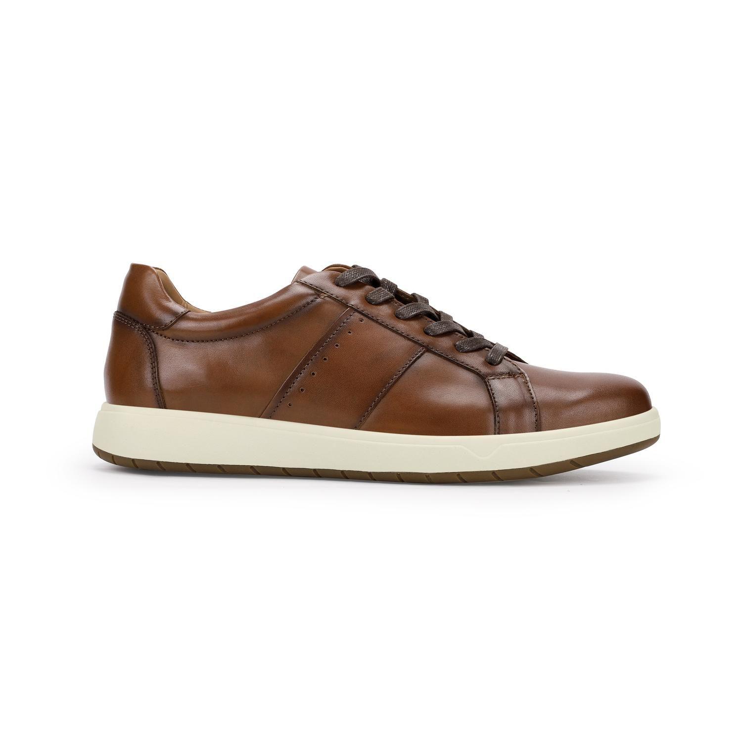 ZAPATILLAS HOMBRE CUERO TERRASSE-0-07 BRANDY-1