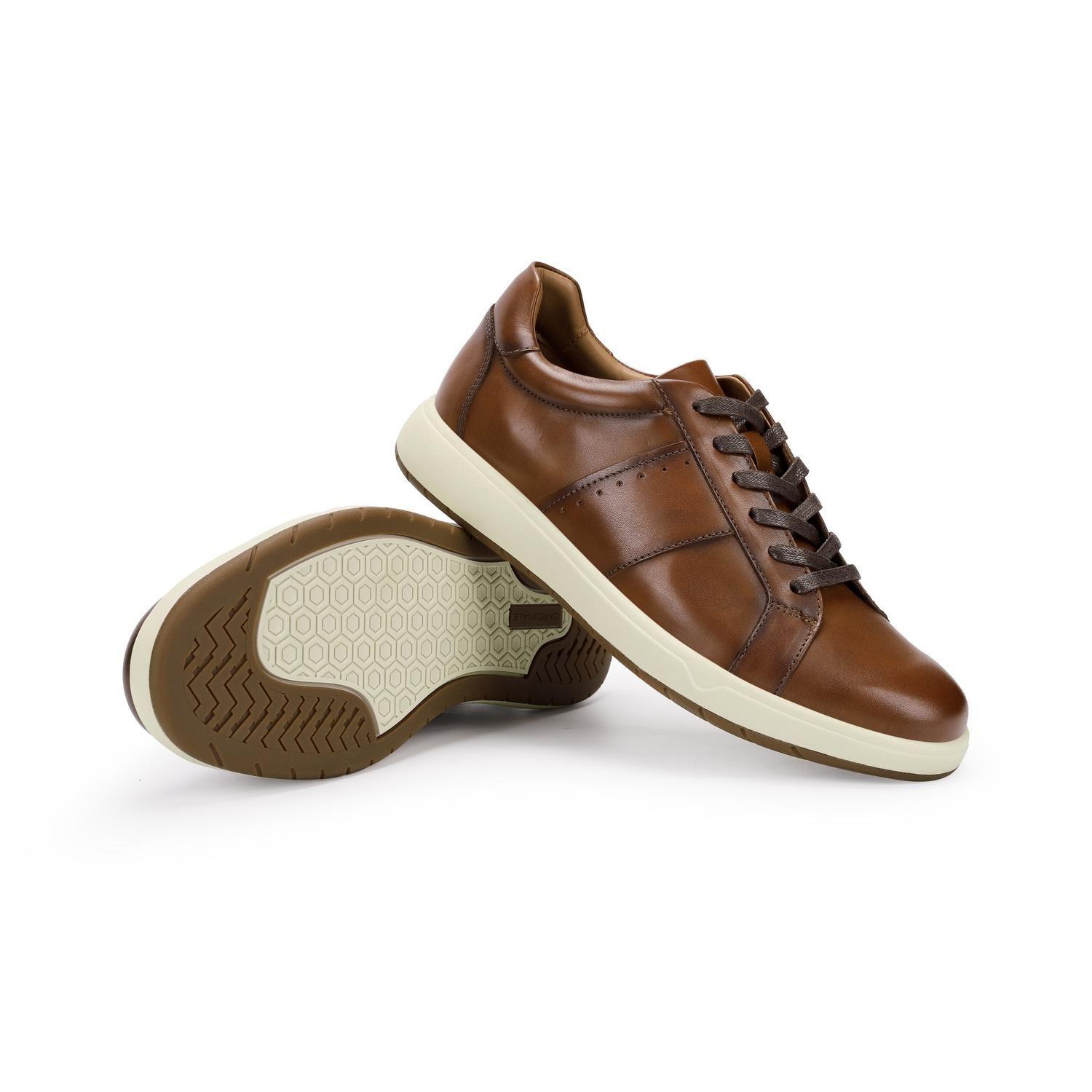 ZAPATILLAS HOMBRE CUERO TERRASSE-0-07 BRANDY-5