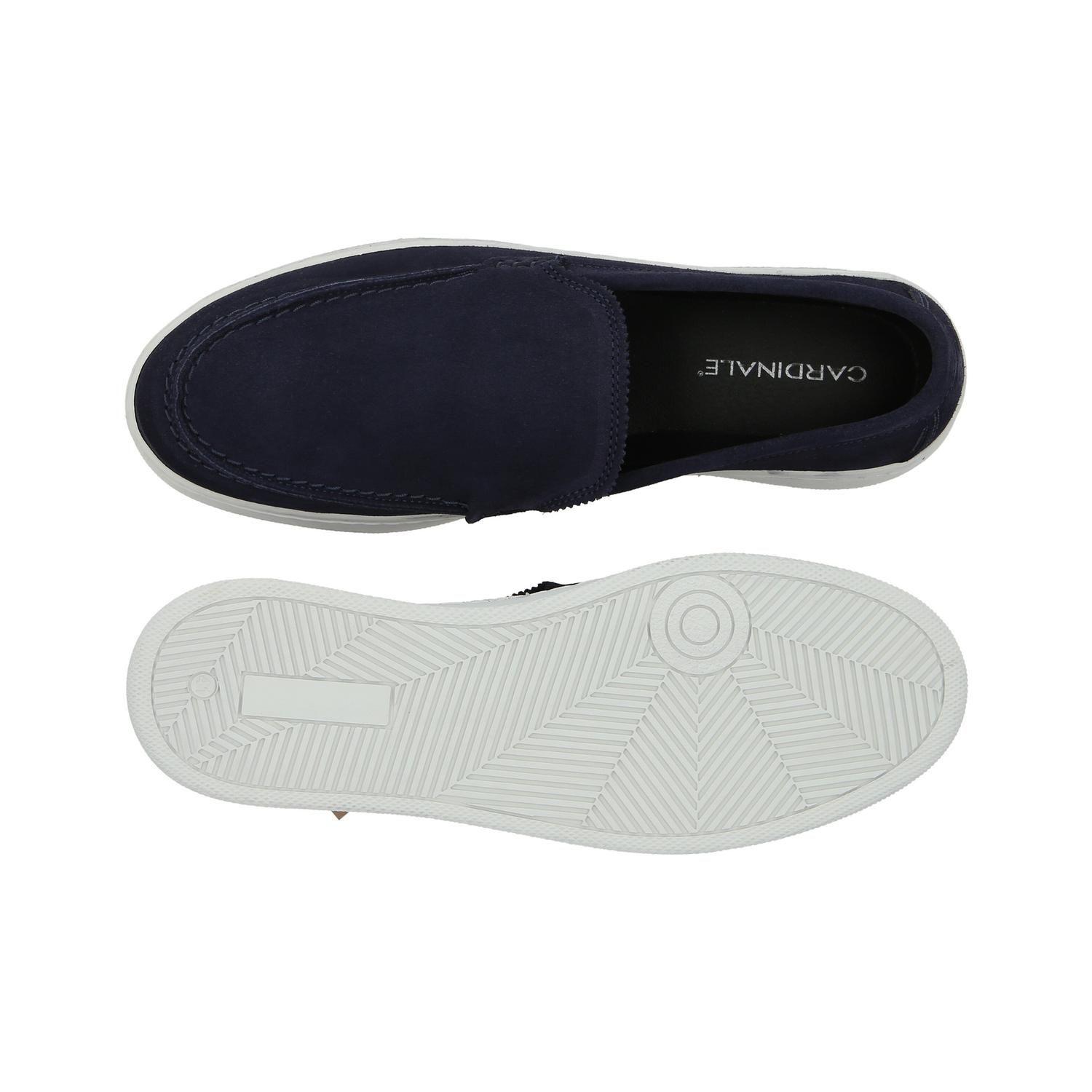 Zapatillas Slip-On Hombre Cuero Murren-4-67 Azul-2