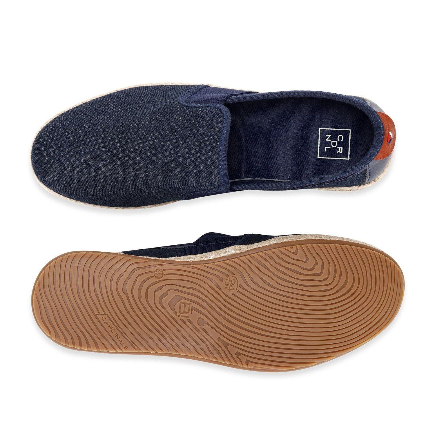 Alpargatas Hombre Textil Vallarta-3-01 Azul-2