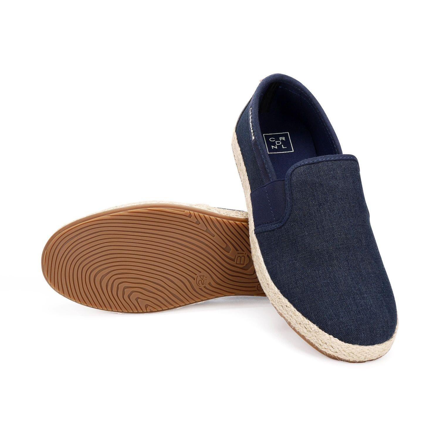 Alpargatas Hombre Textil Vallarta-3-01 Azul-6