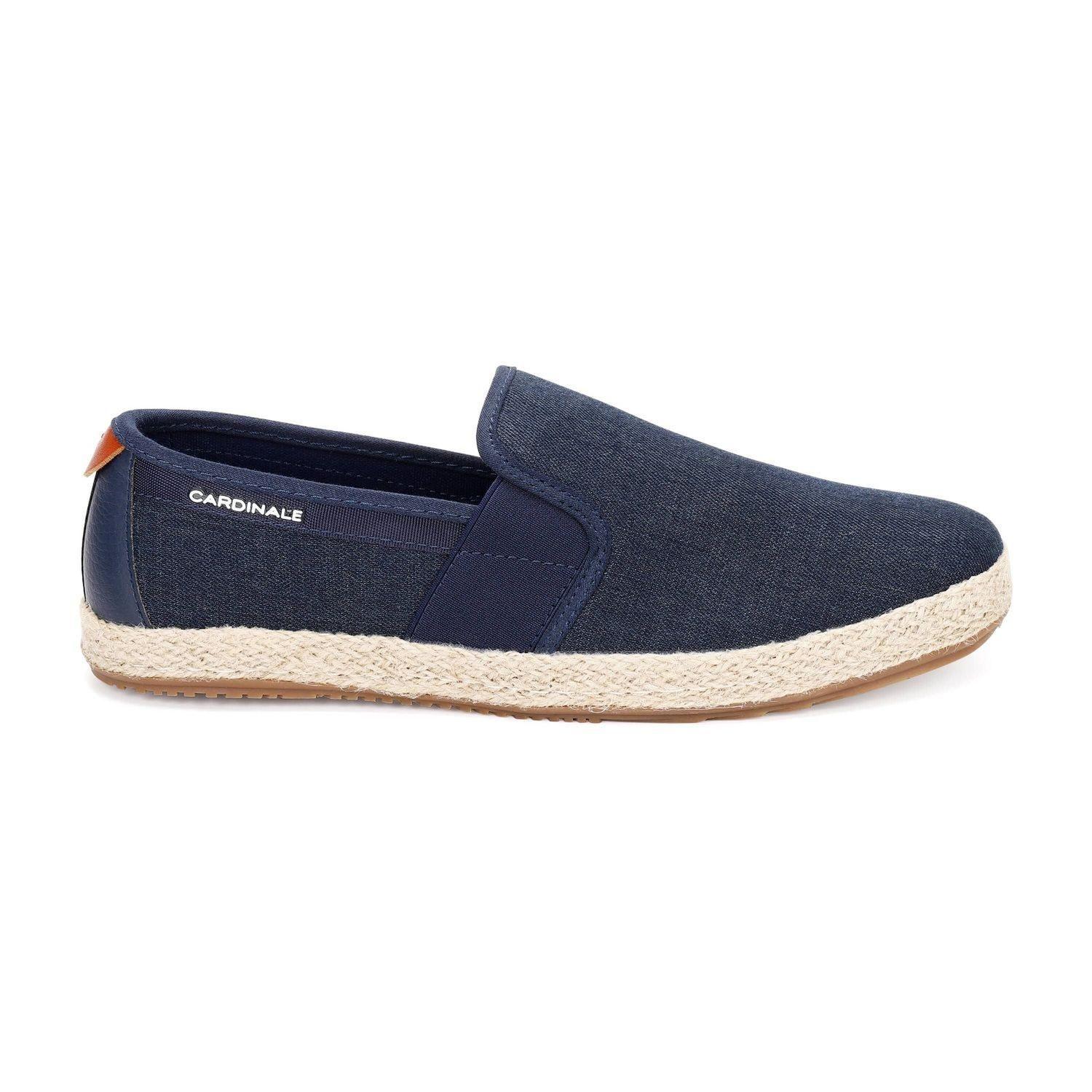 Alpargatas Hombre Textil Vallarta-3-01 Azul-1