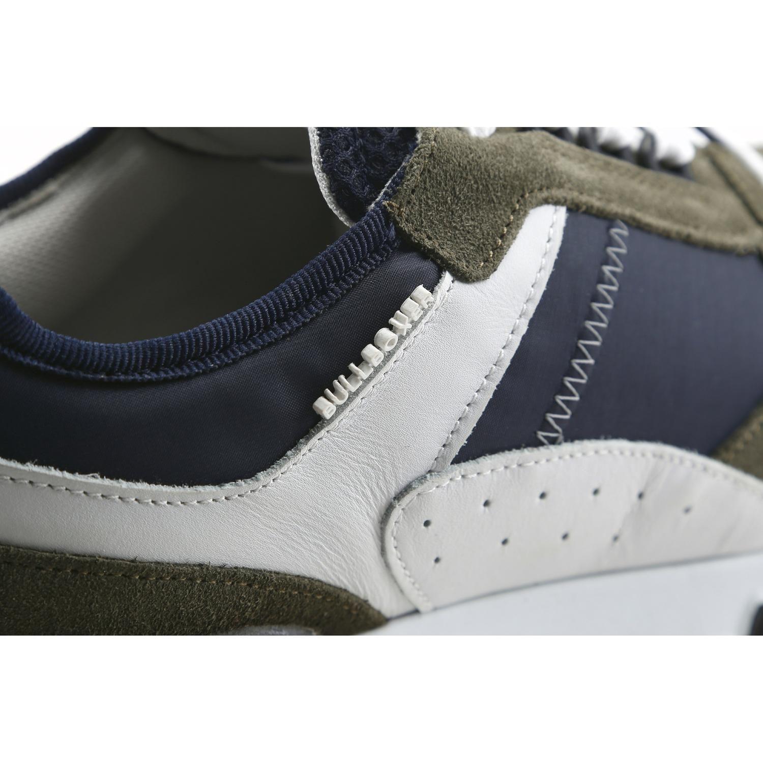 BULLBOXER ZAPATILLAS HOMBRE CUERO Y TEXTIL ROCKHAMPTON-0-55 VERDE-4