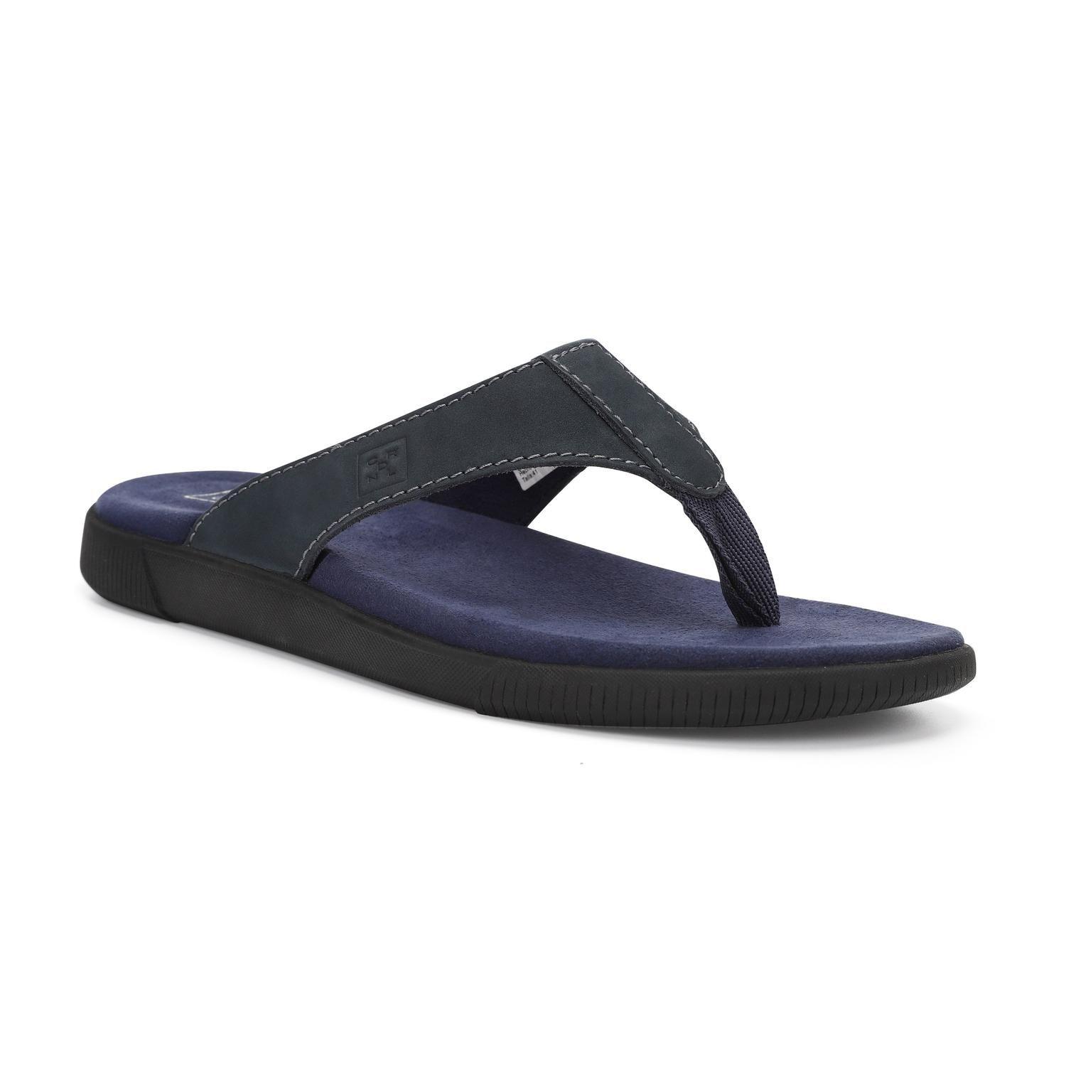 Sandalias Hombre Cuero Hakuna-9-07 Azul Cardinale-0