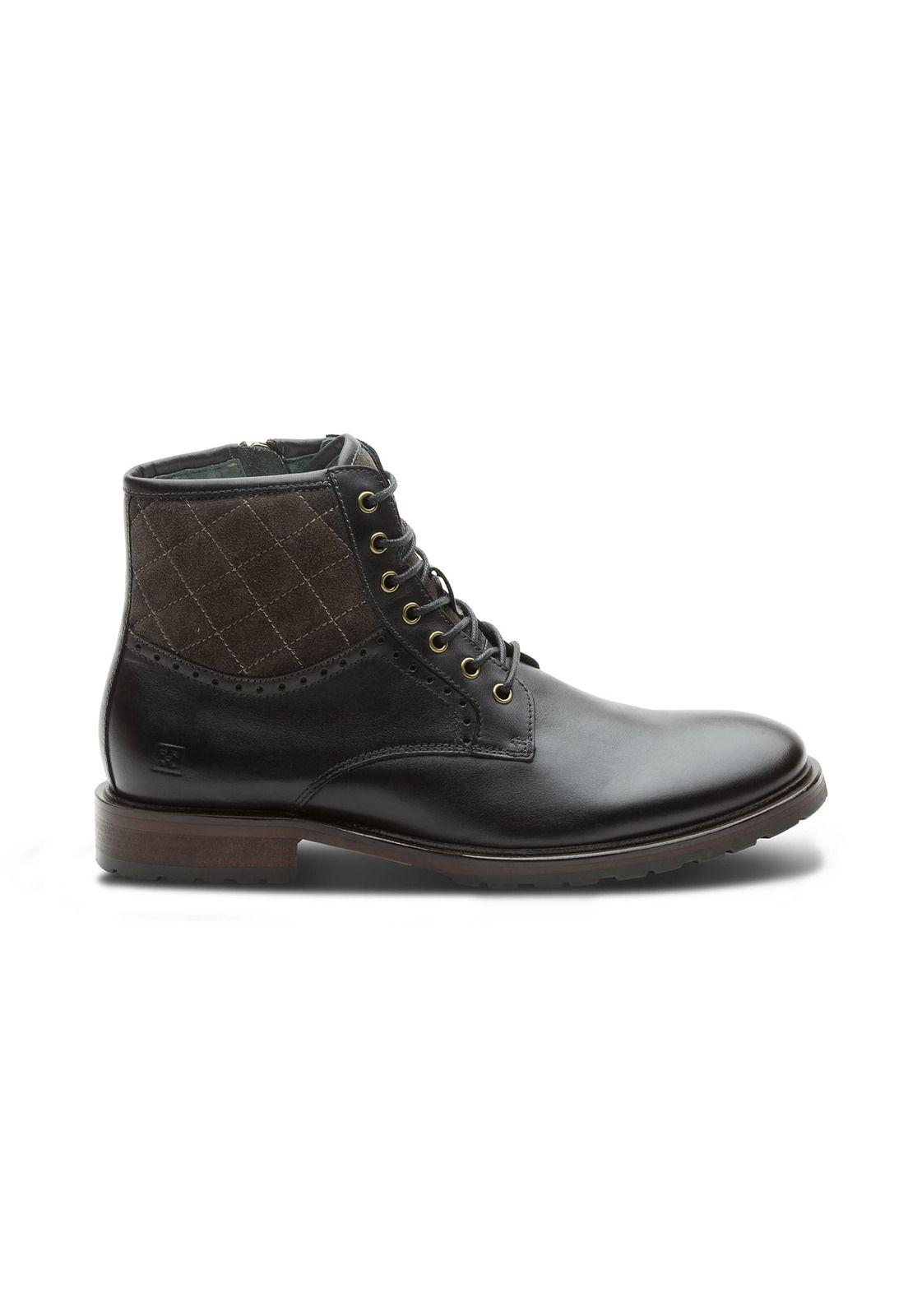 Botines Hombre Norden Negro Cardinale-2