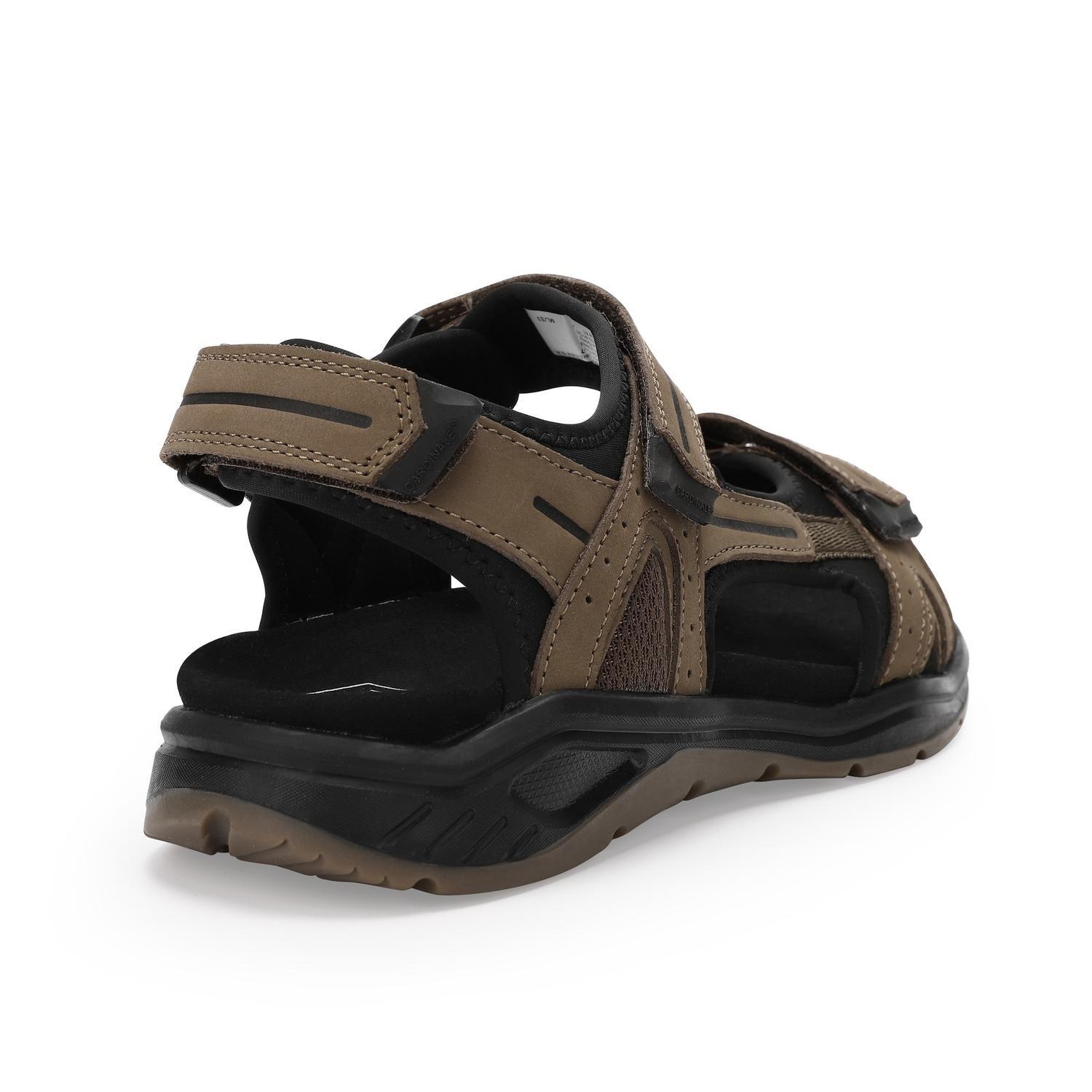 SANDALIAS HOMBRE CUERO SAFARI-9-07 CAFÉ-3