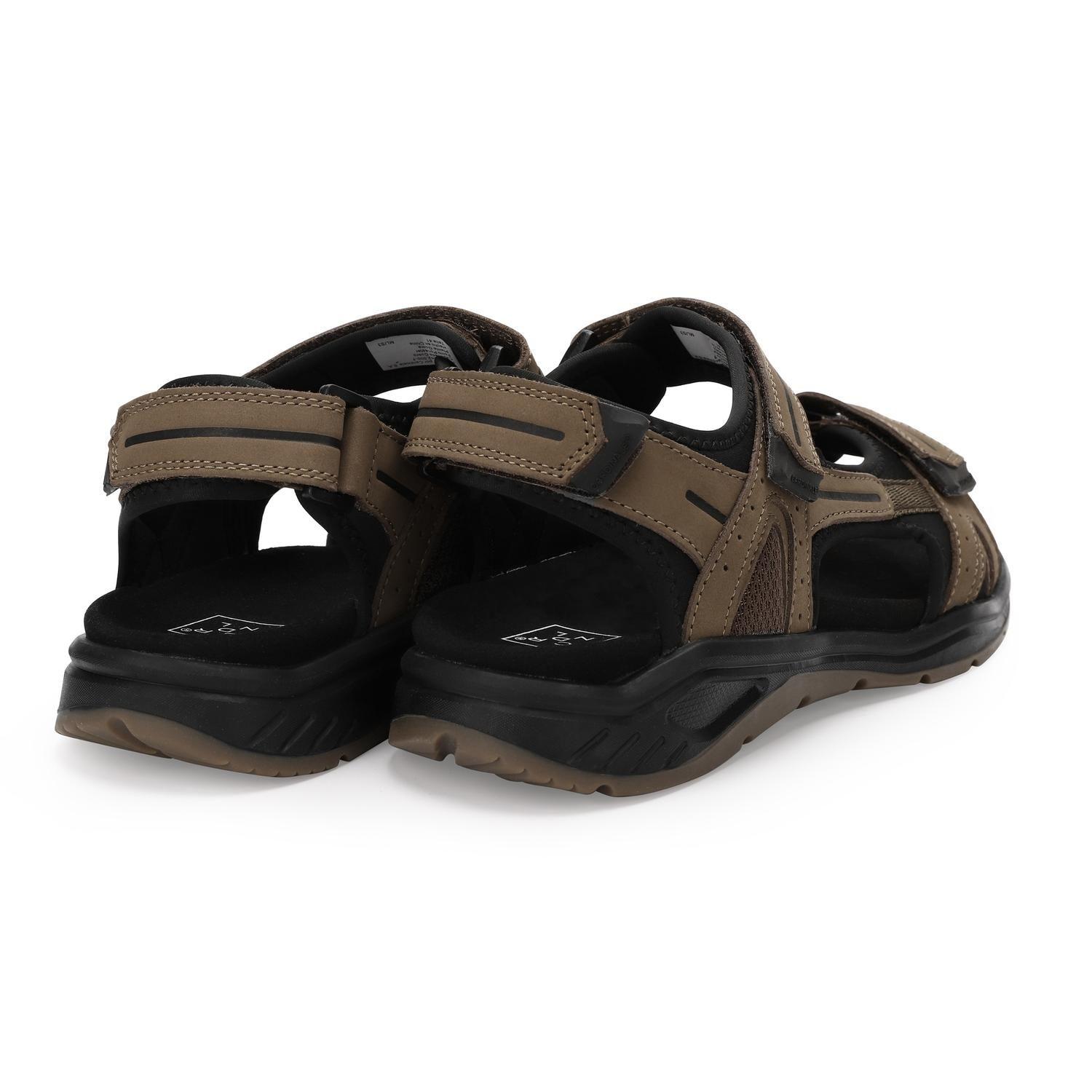 SANDALIAS HOMBRE CUERO SAFARI-9-07 CAFÉ-4