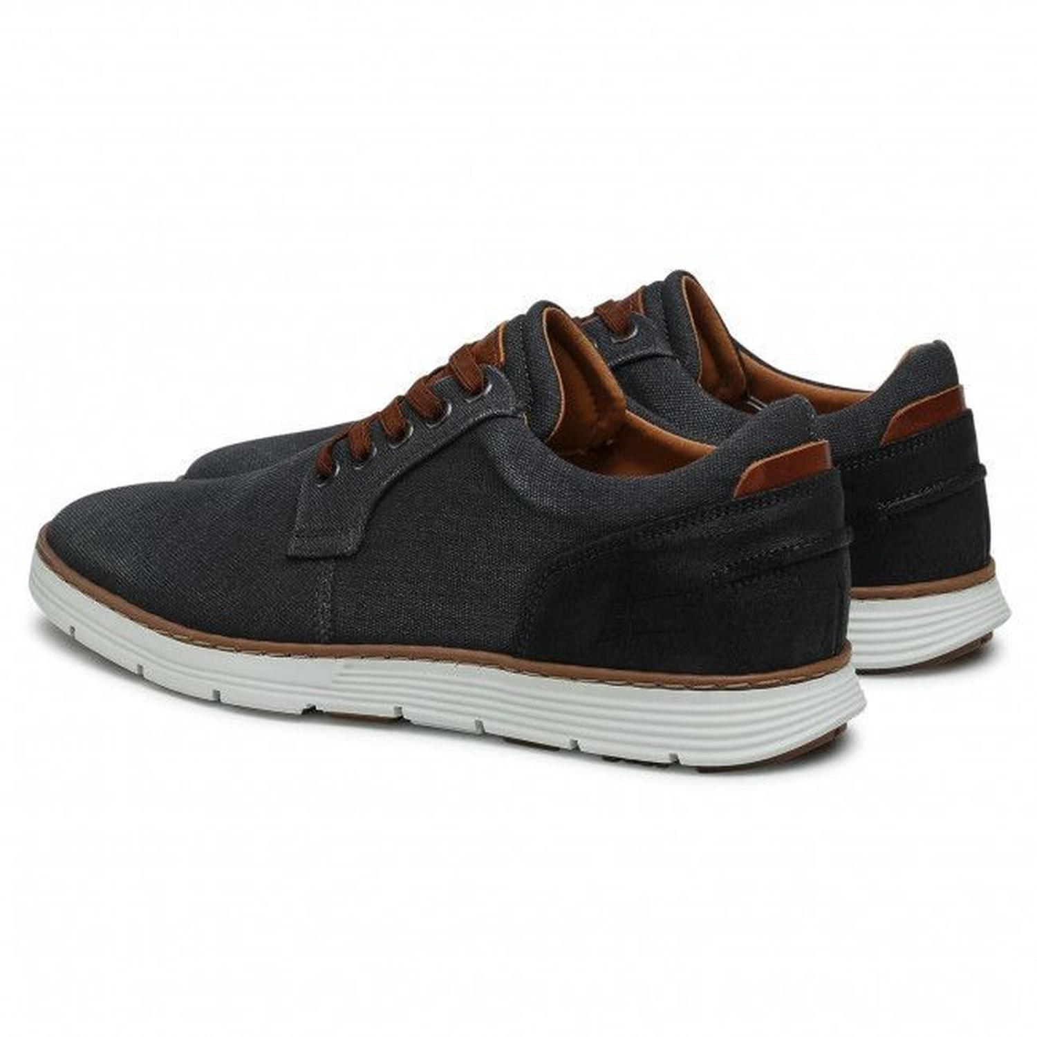 Zapatillas Hombre Textil Prades-0-82 Negro-4