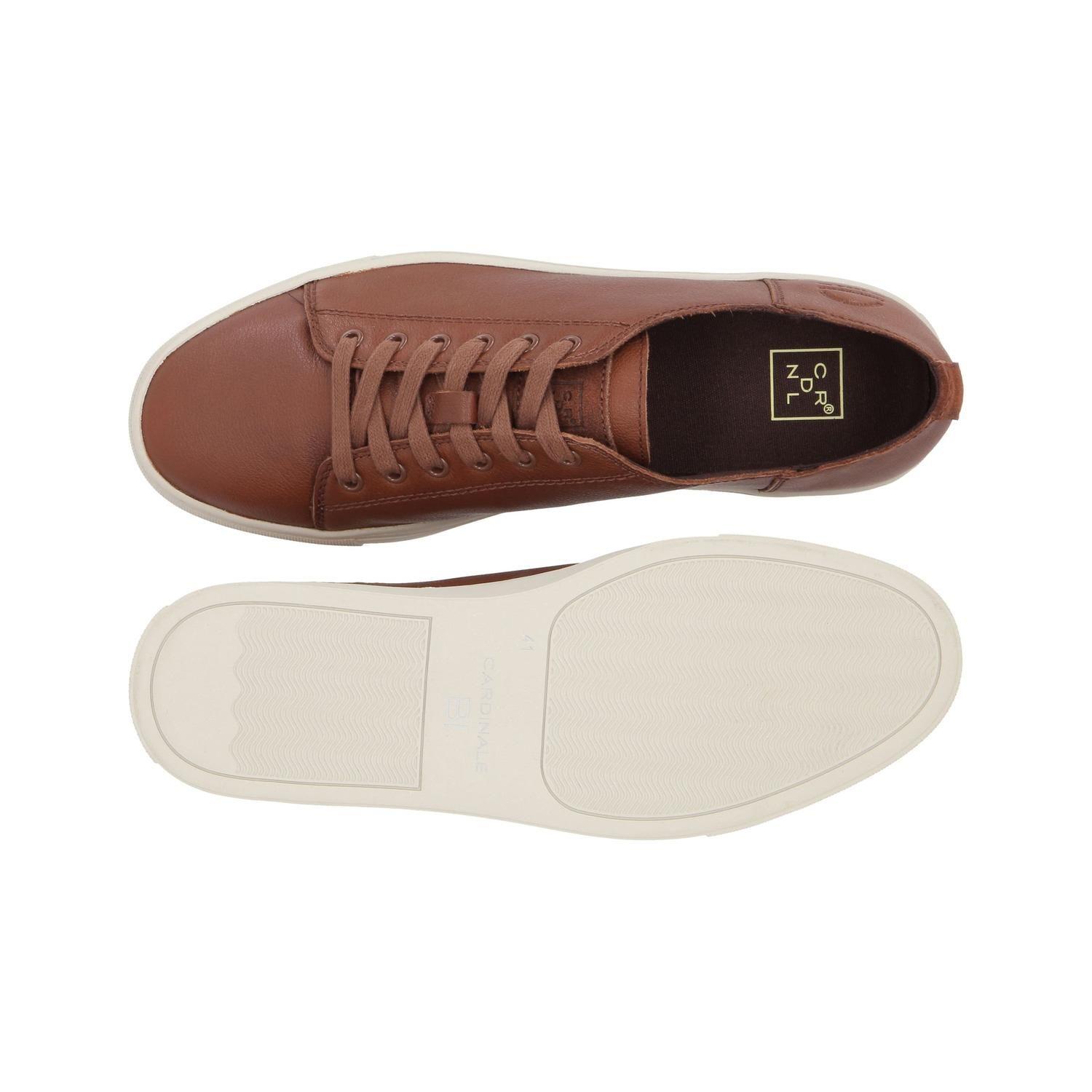 ZAPATILLAS HOMBRE CUERO NORDVILLE-0-02 BRANDY-2