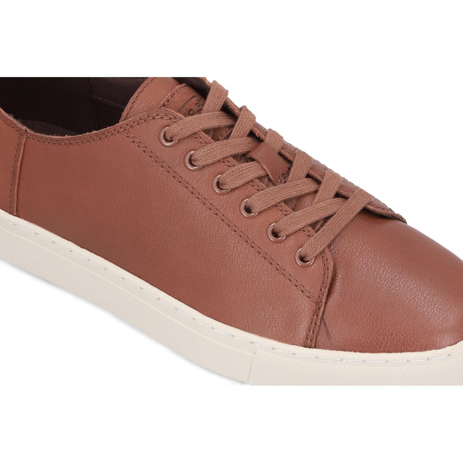 ZAPATILLAS HOMBRE CUERO NORDVILLE-0-02 BRANDY-3