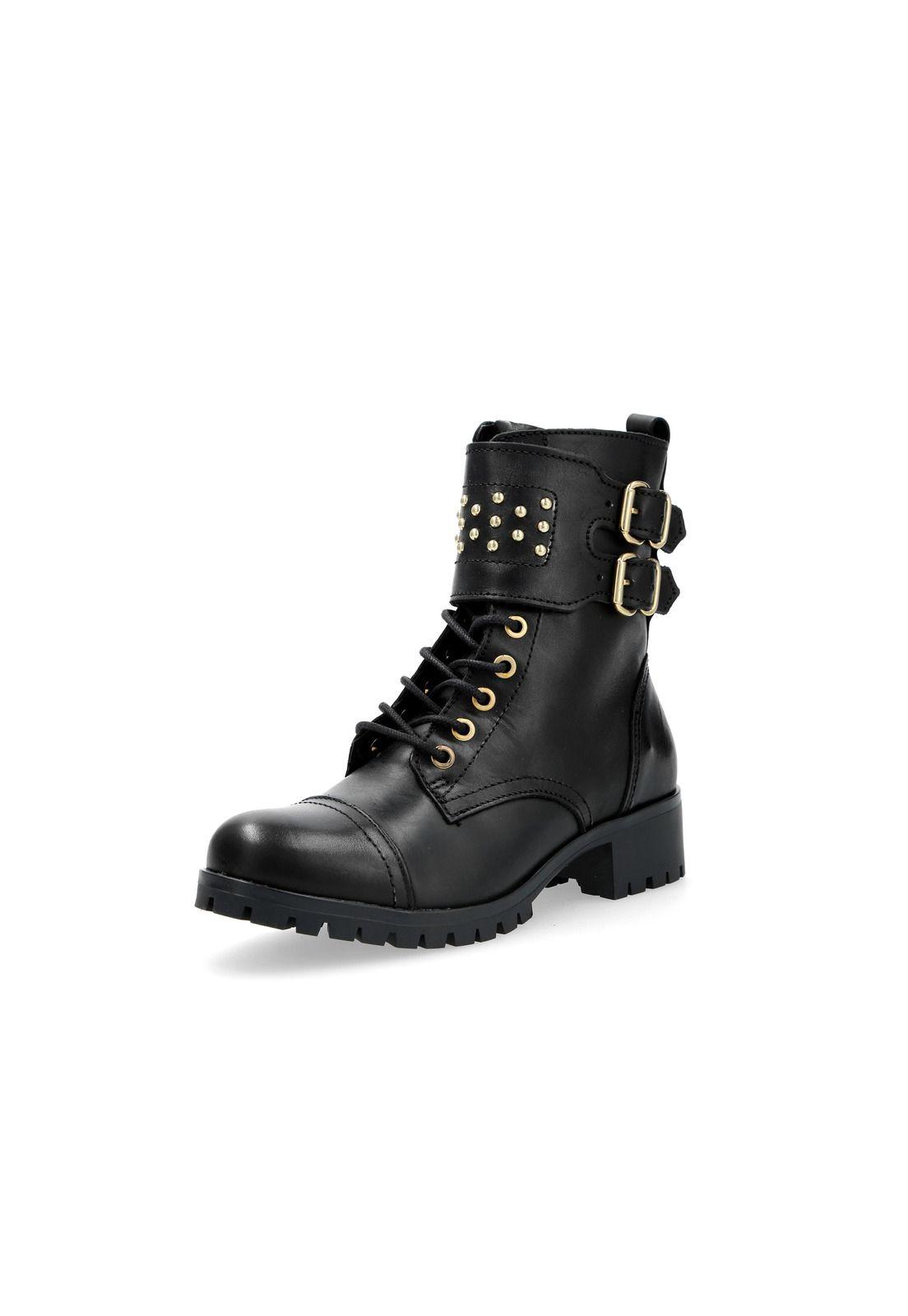 Botines Mujer Celestine Negro Bullboxer-0