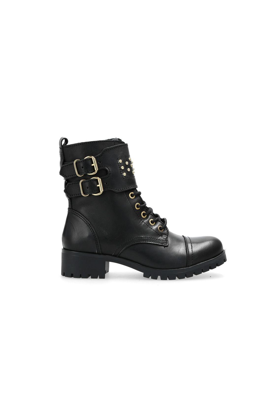 Botines Mujer Celestine Negro Bullboxer-1