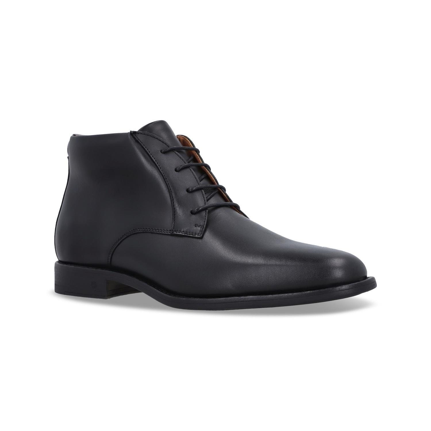 BOTINES HOMBRE CUERO BLEEKER-6-58 NEGRO-0