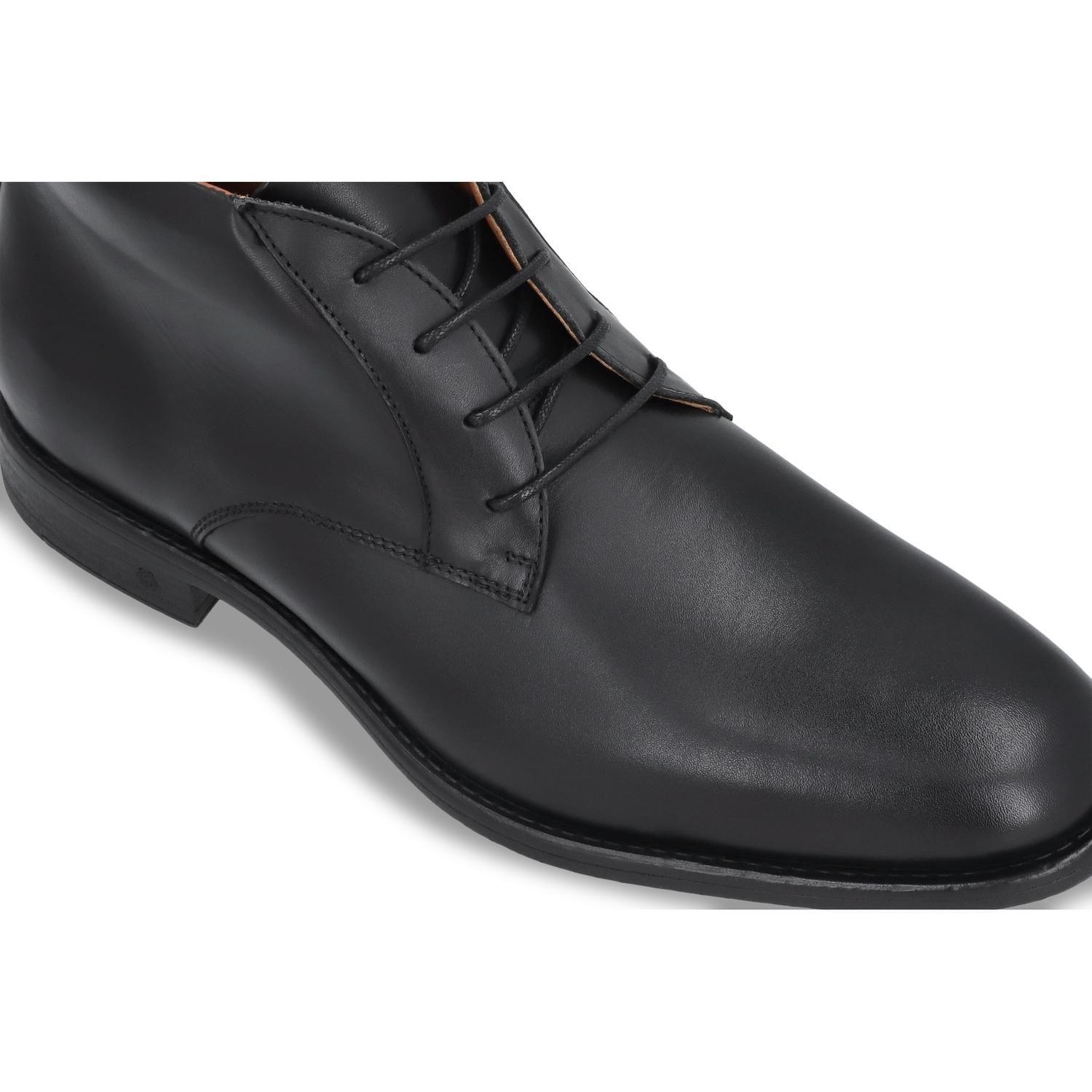 BOTINES HOMBRE CUERO BLEEKER-6-58 NEGRO-3