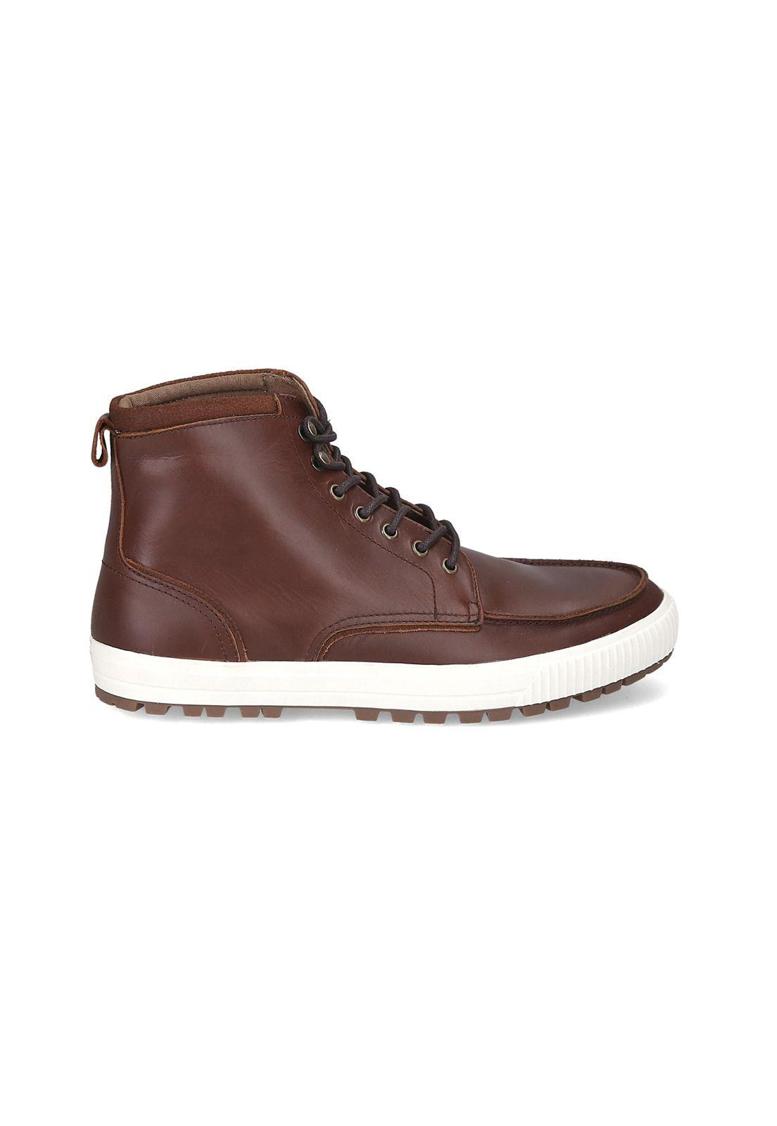 Botines Hombre Newport Brandy Cardinale-2