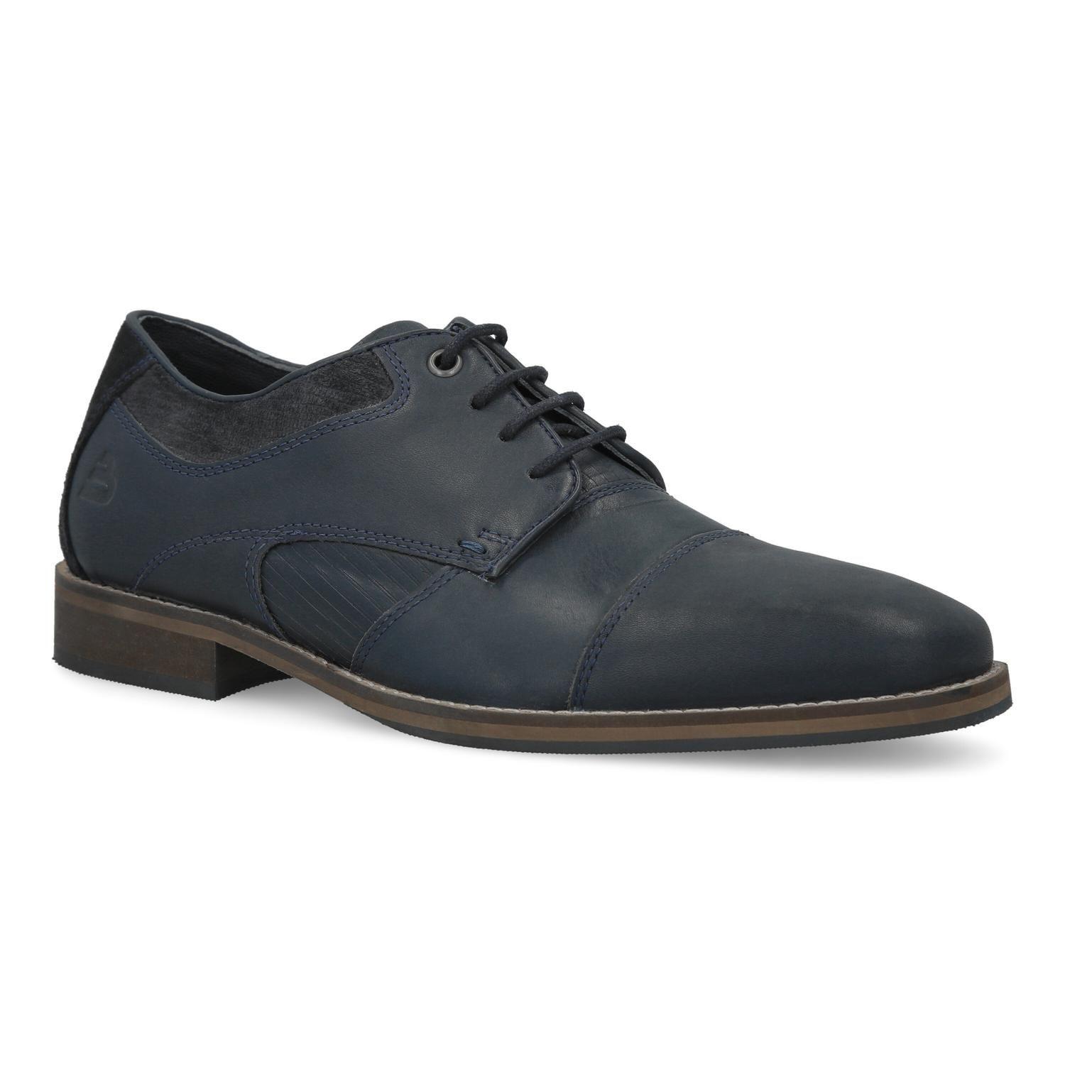 Zapatos Hombre Cuero Brompton-0-84 Azul Bullboxer-0