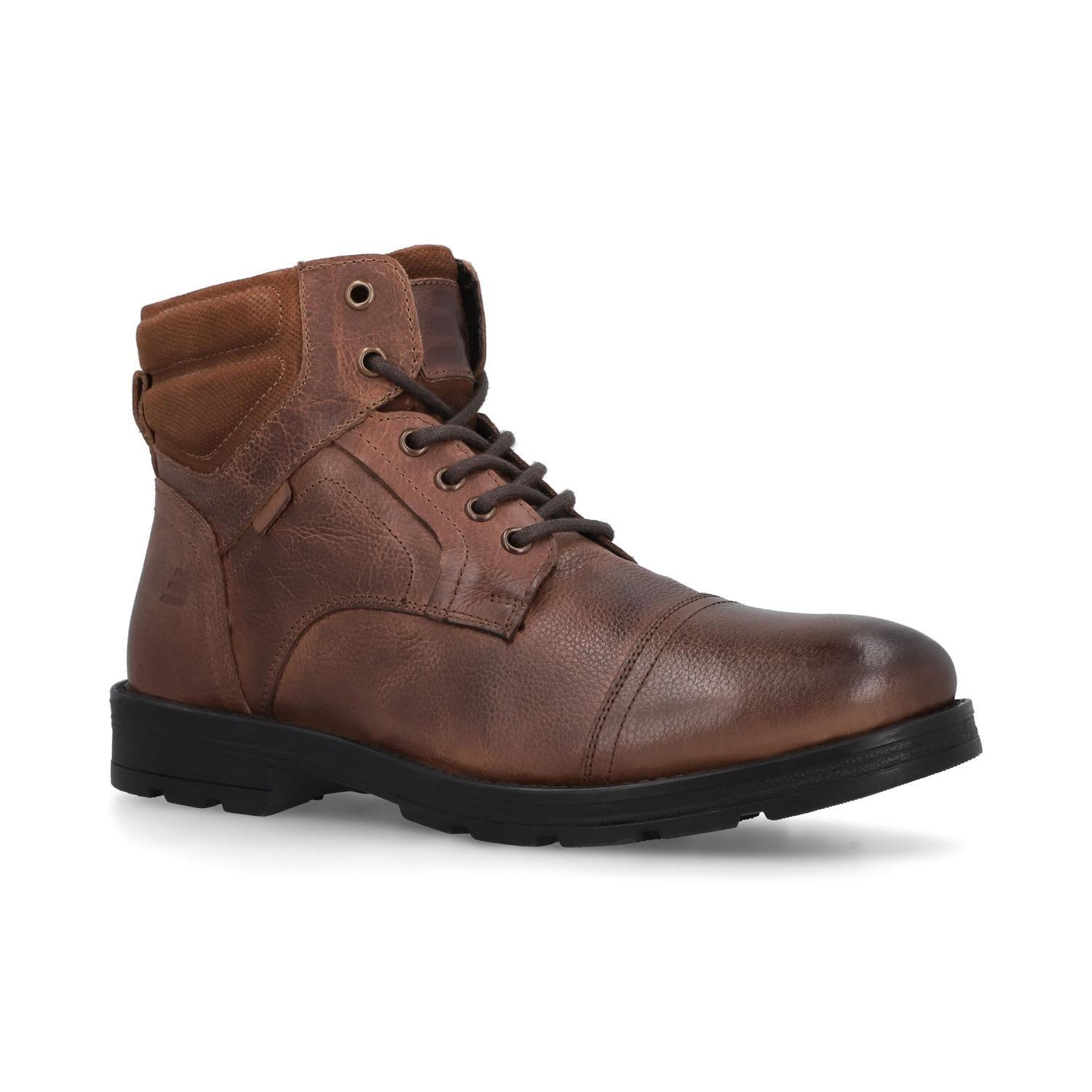 Botines Hombre Cuero Stirling-6-32 Brandy Bullboxer-0