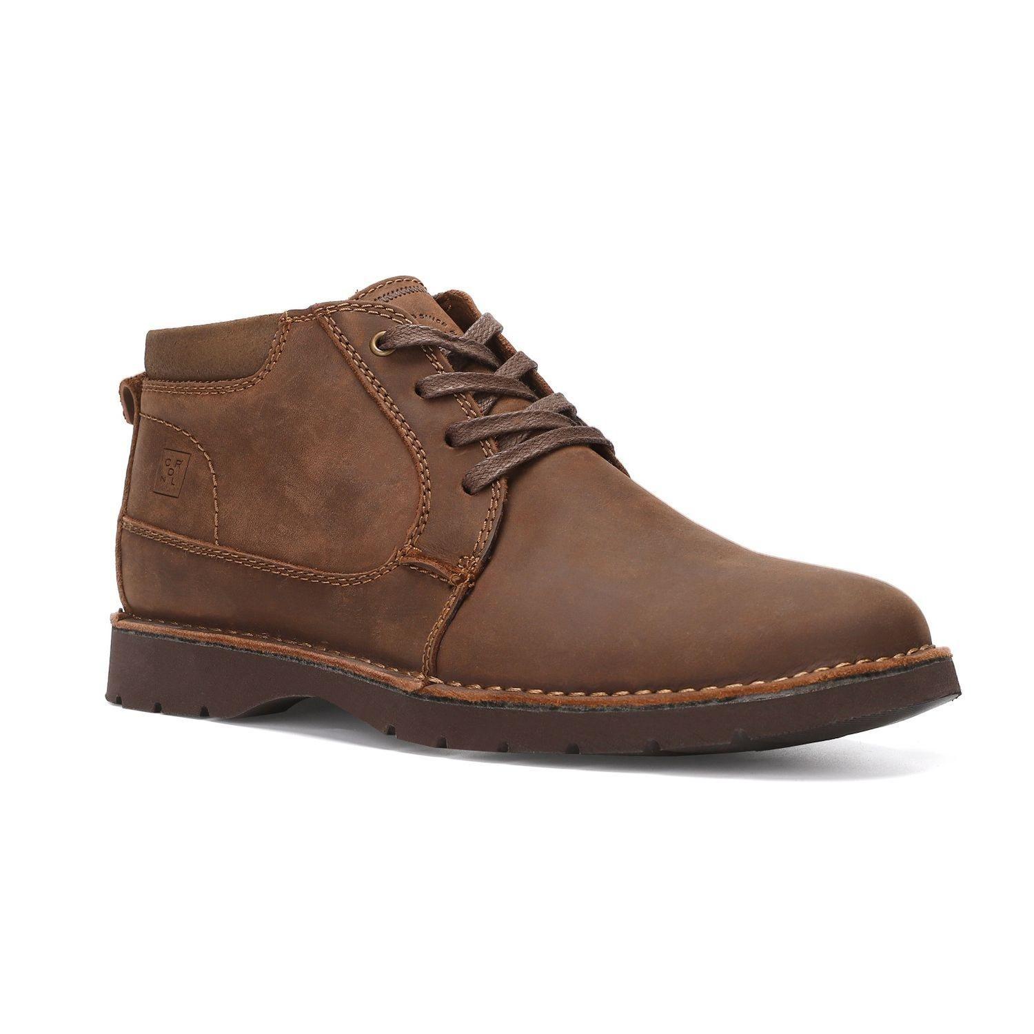 BOTINES HOMBRE CUERO BRUXTON-6-03 CAFÉ-0
