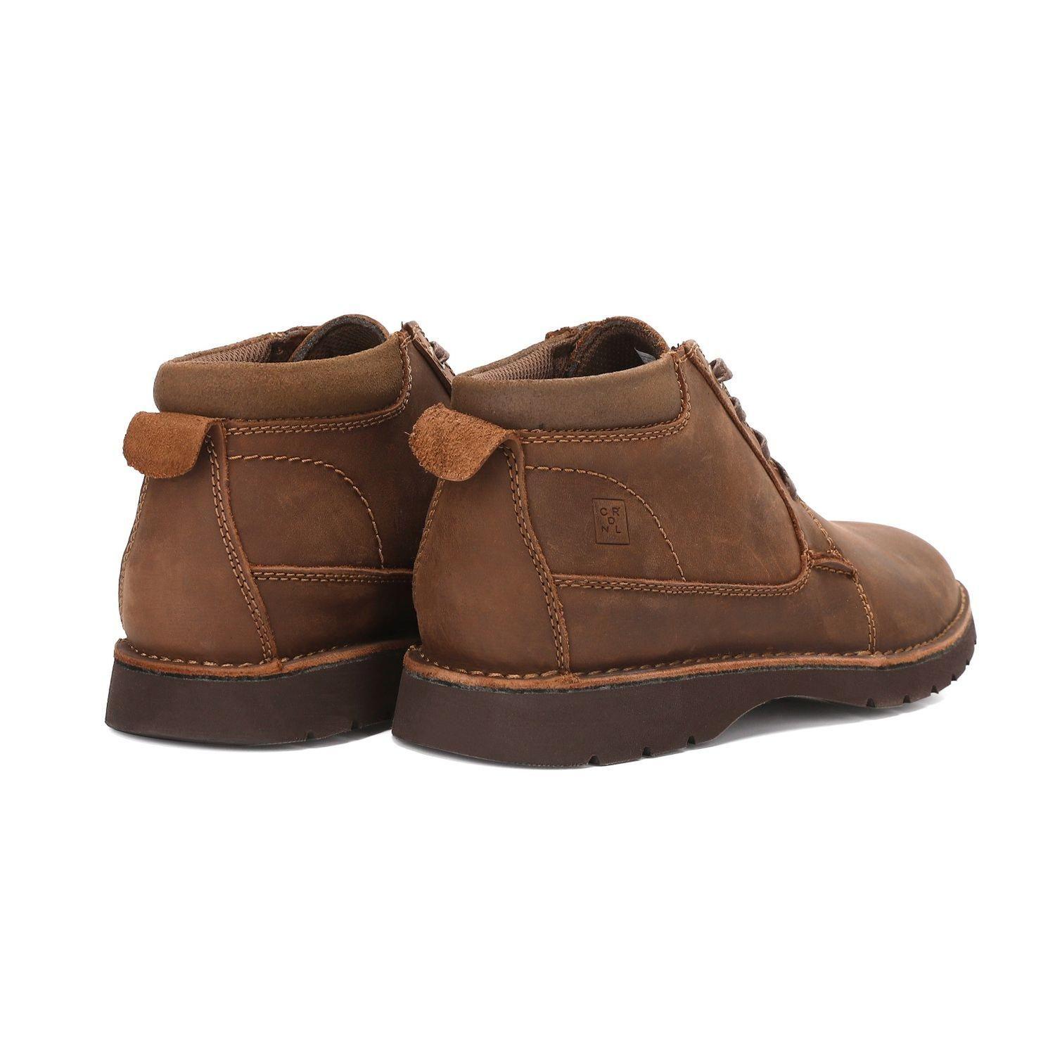 BOTINES HOMBRE CUERO BRUXTON-6-03 CAFÉ-5