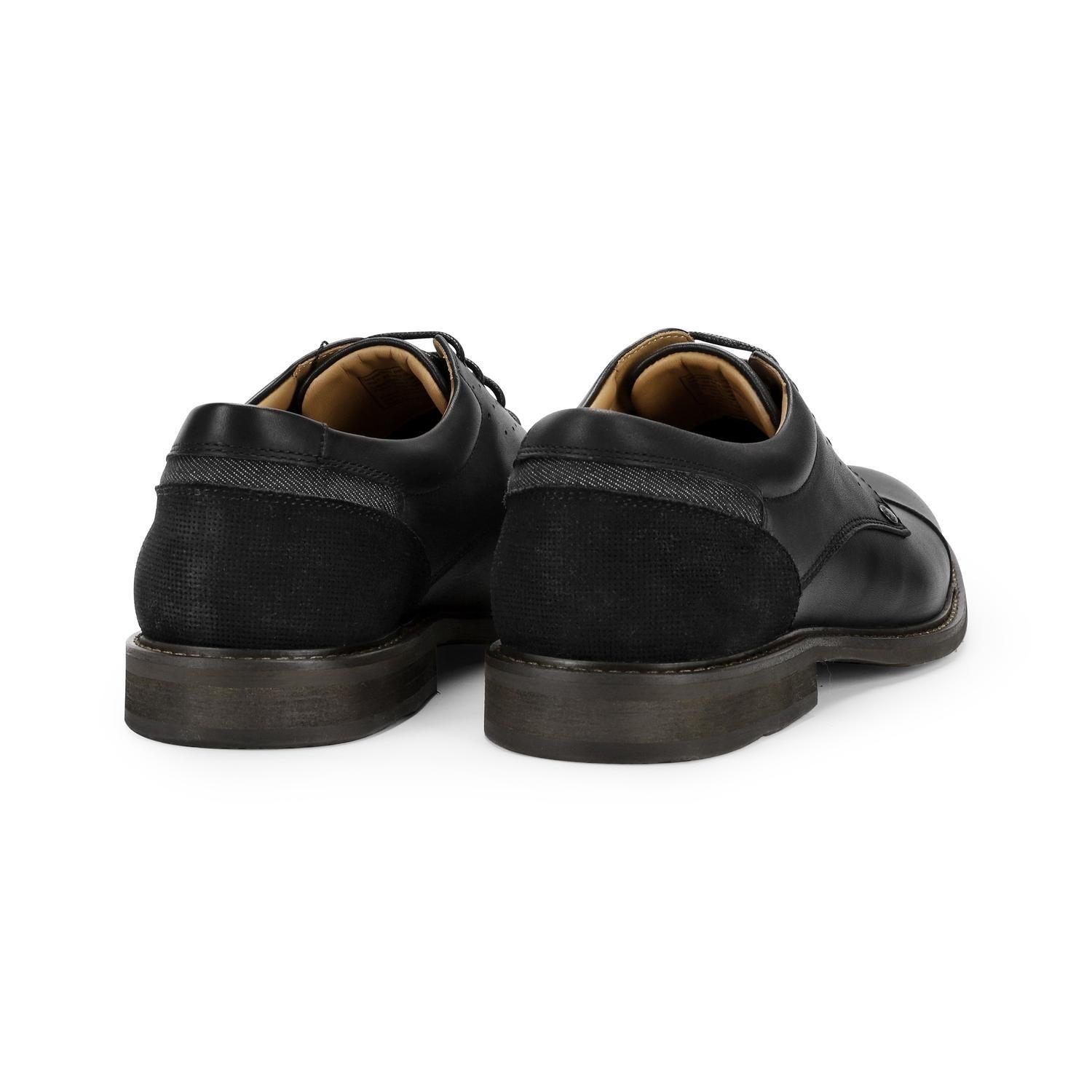 Zapatos Hombre Cuero Corktown-0-02 Negro-3